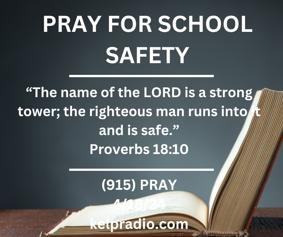 PRAY FOR SCHOOL SAFETY