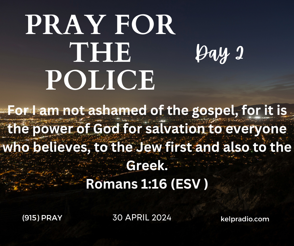 PRAY FOR THE POLICE (Day 2)