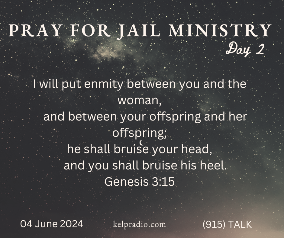 PRAY FOR JAIL MINISTRY (Day 2)