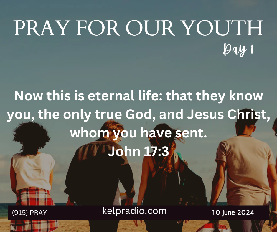 PRAY FOR OUR YOUTH (Day 1)