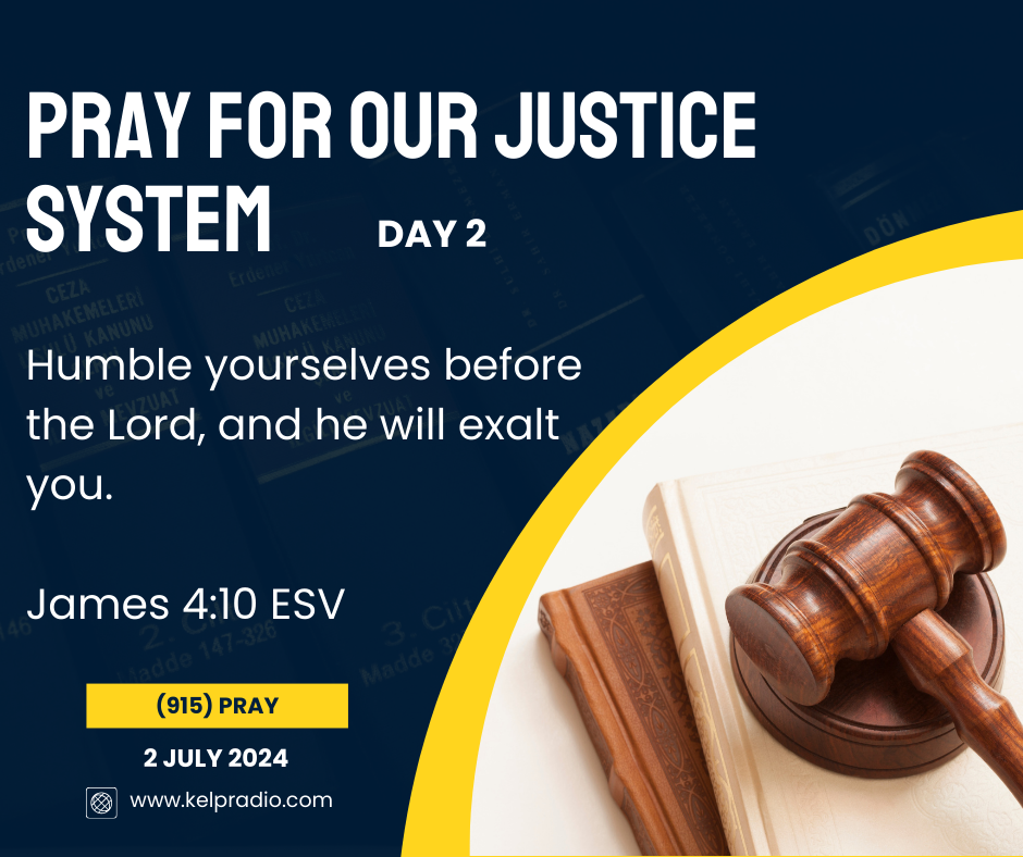 PRAY FOR OUR JUSTICE SYSTEM (Day 2)