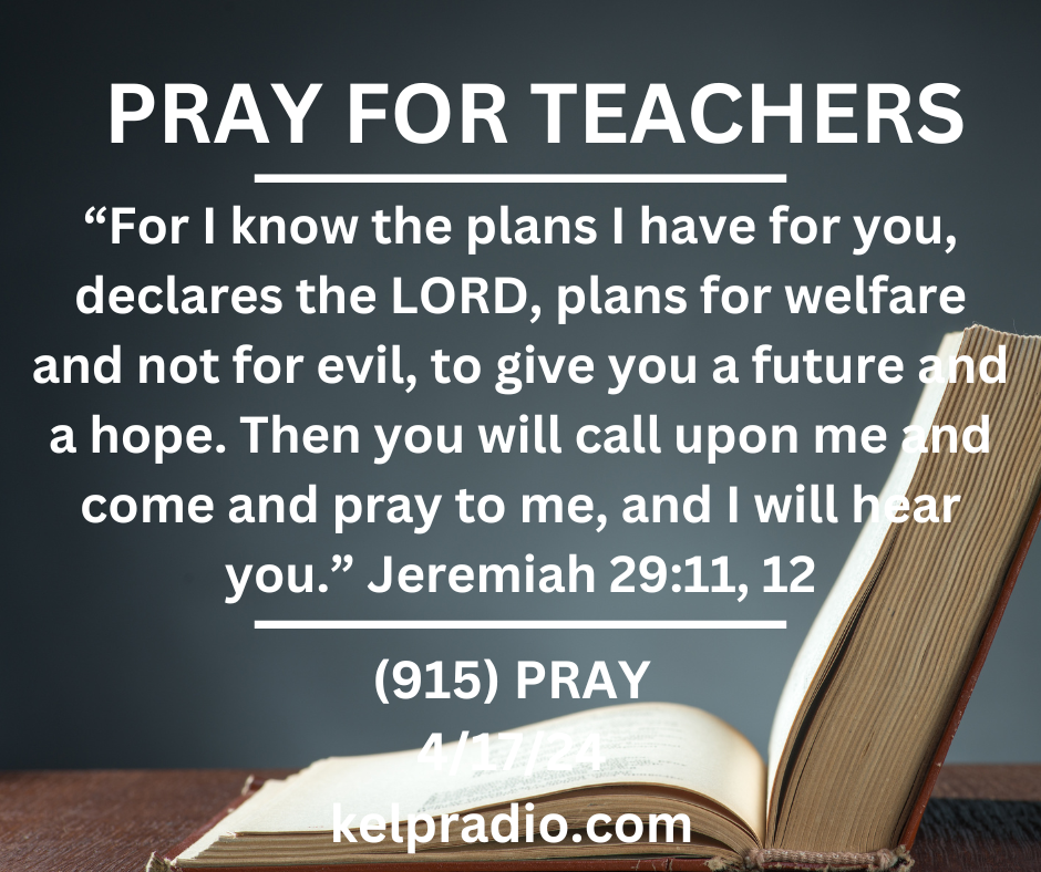 PRAY FOR OUR SCHOOLS