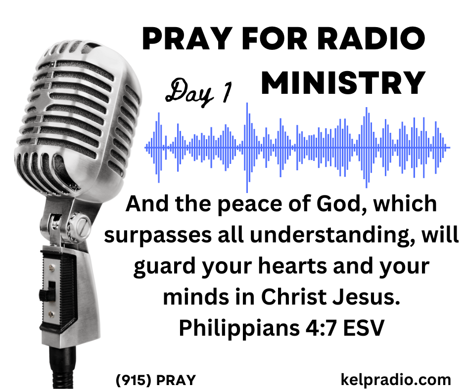 PRAY FOR RADIO MINISTRY (Day 1)