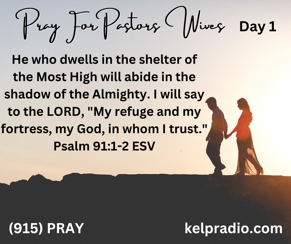 PRAY FOR PASTORS WIVES (Day 1)