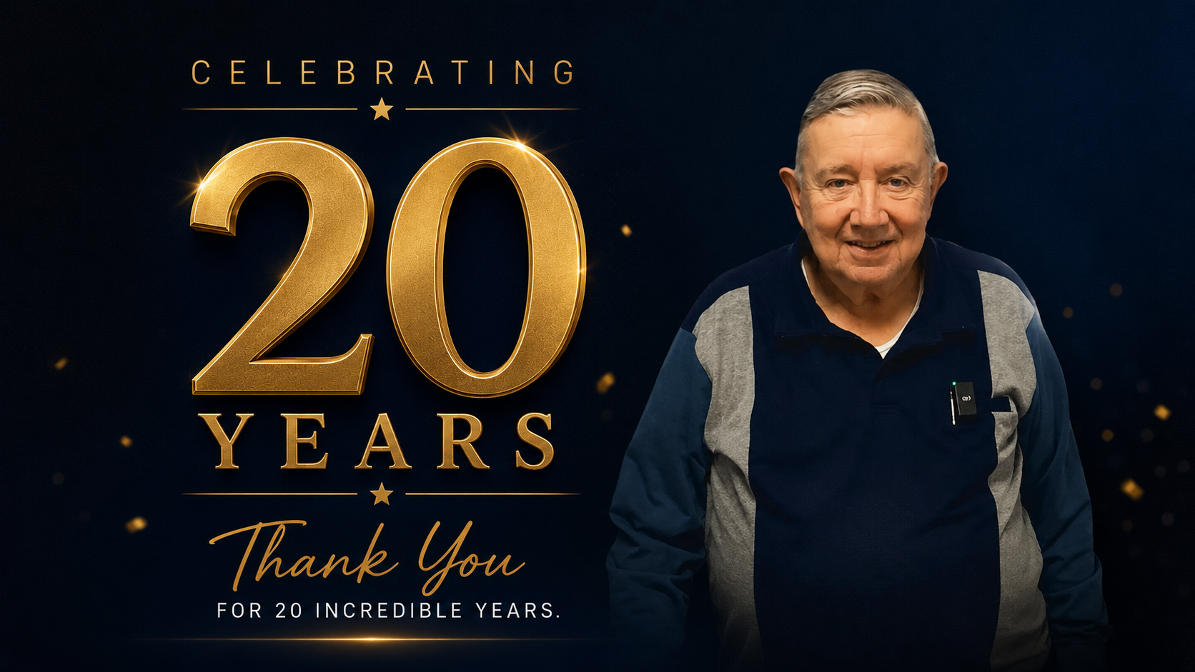 Celebrating 20 Years of Faithful Service: Clark Peters at KELP Radio