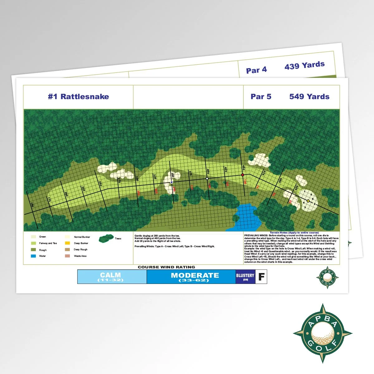 Rattlesnake Golf Course — APBA Games