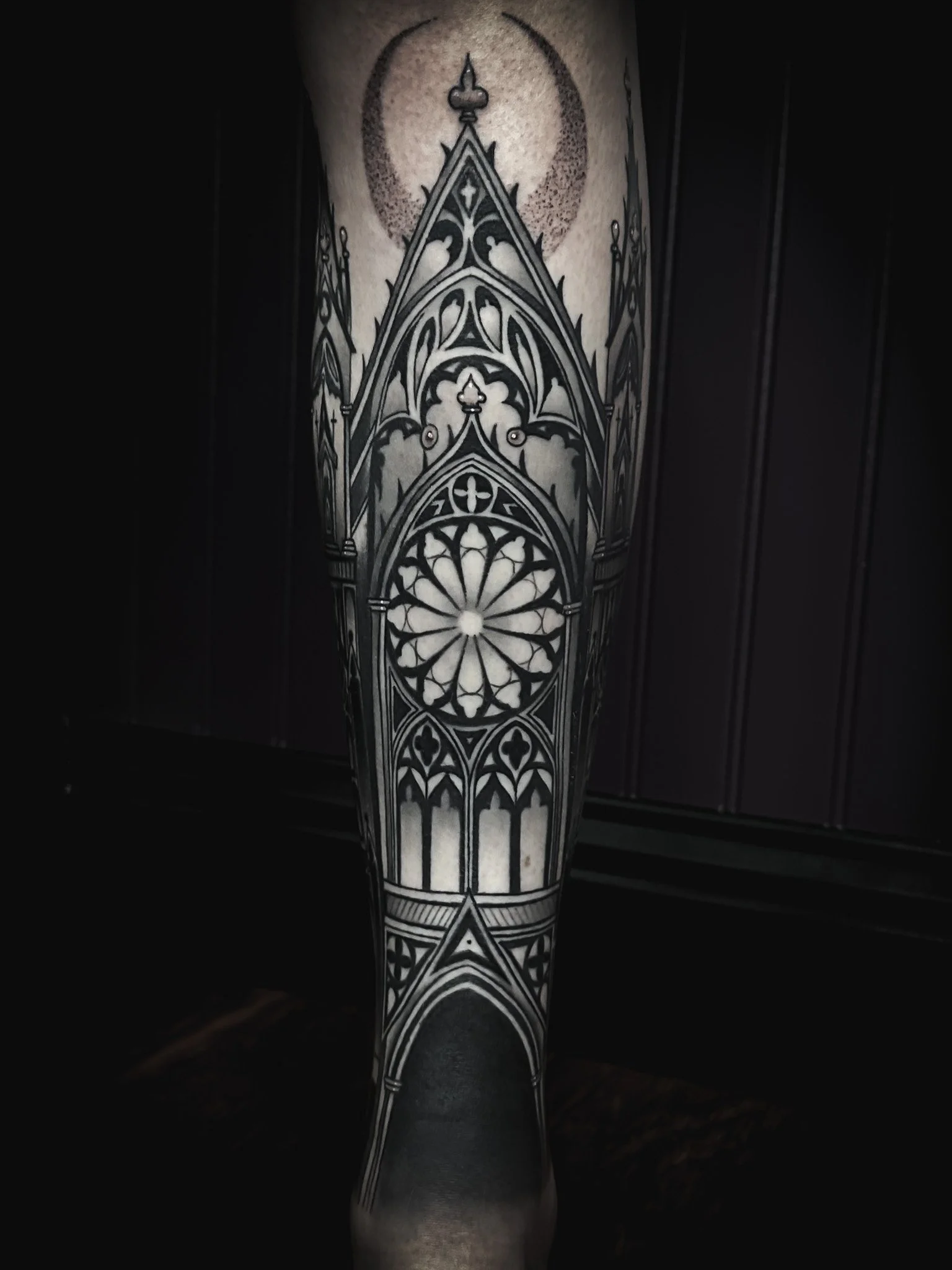 Gothic Cathedral Tattoo
