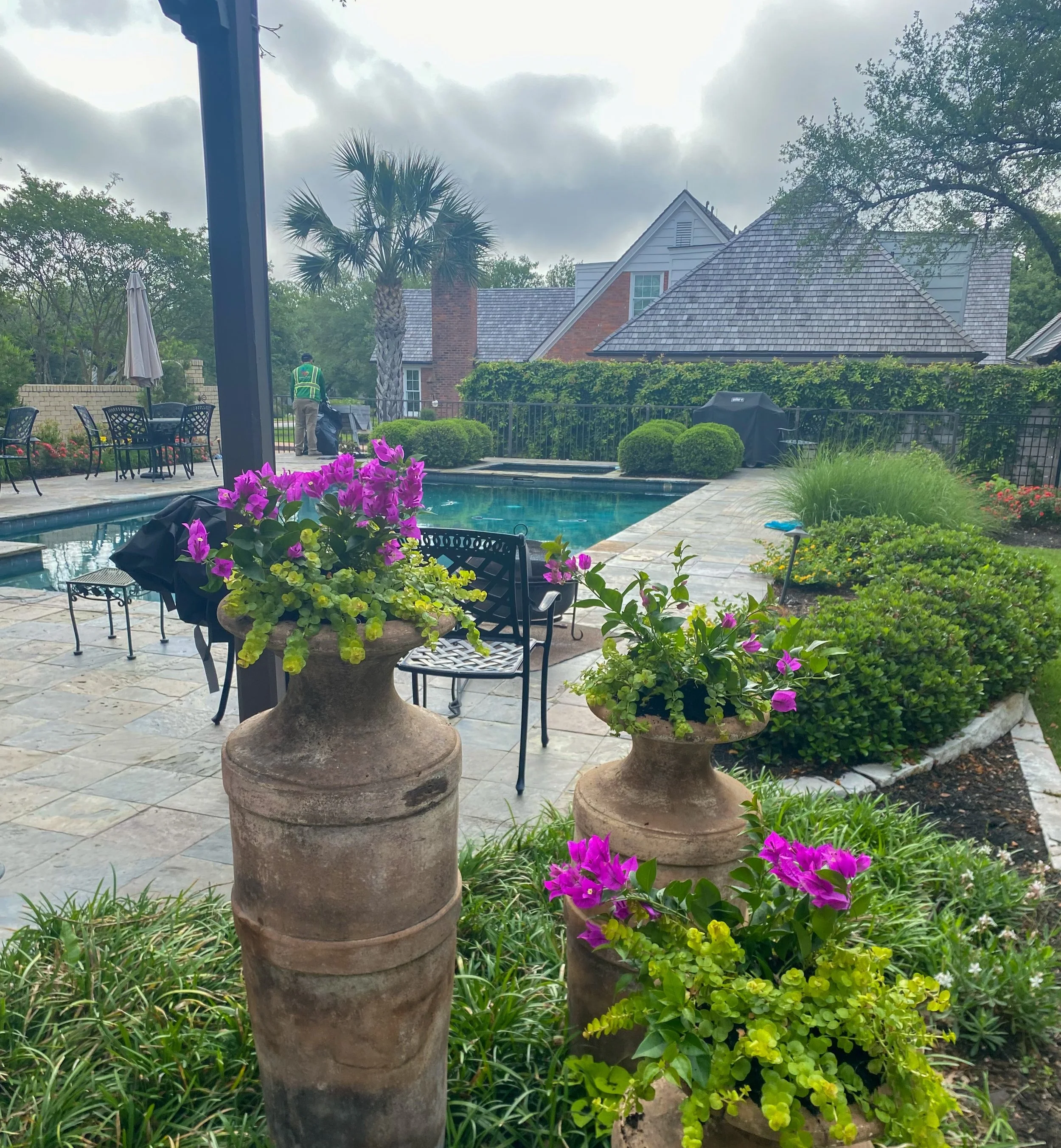 Bringing life and beauty into your space since 1975!

#landscapedesign #poollandscaping #landscapemaintenance #collegestationlandscaping #summerlandscaping