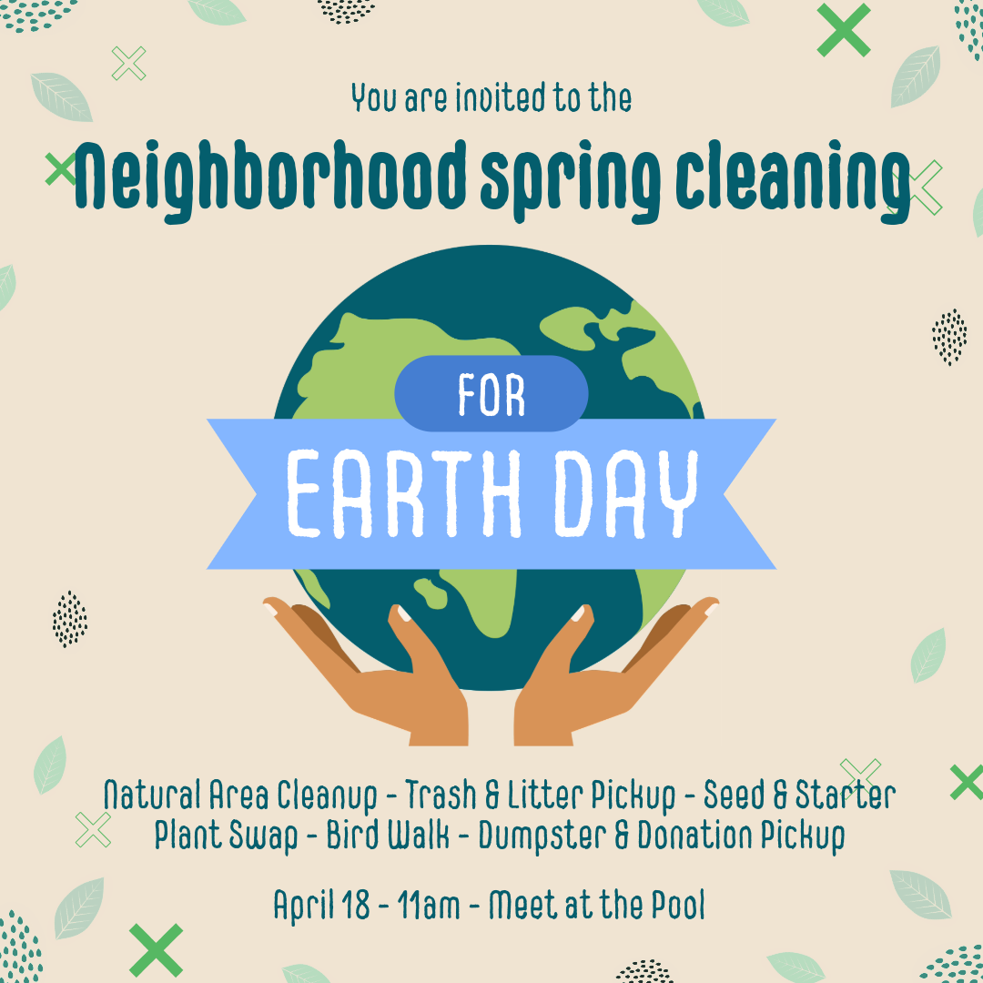 Neighborhood Spring Cleaning