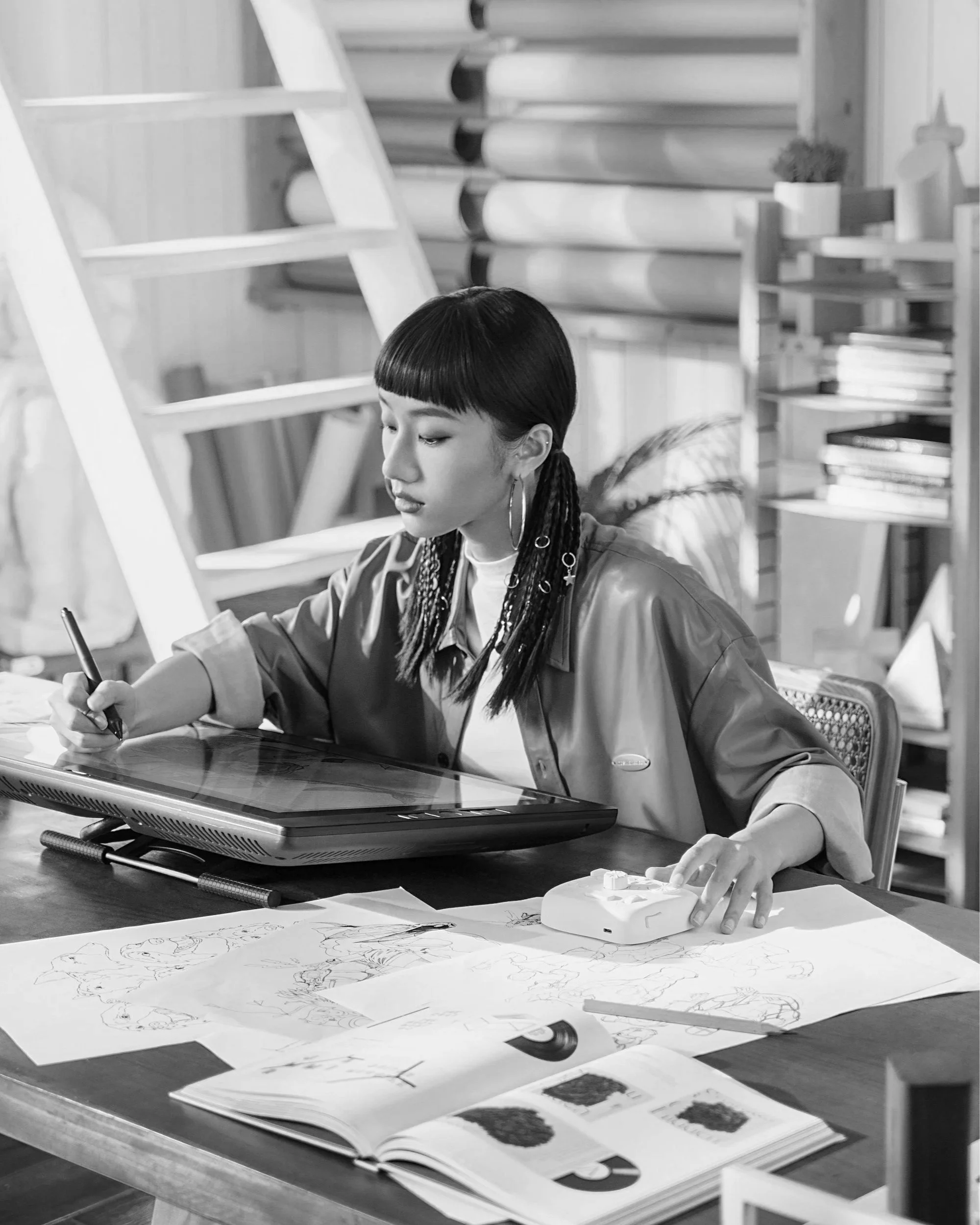 Agency support, Neon light sign of a handshake in a dark room