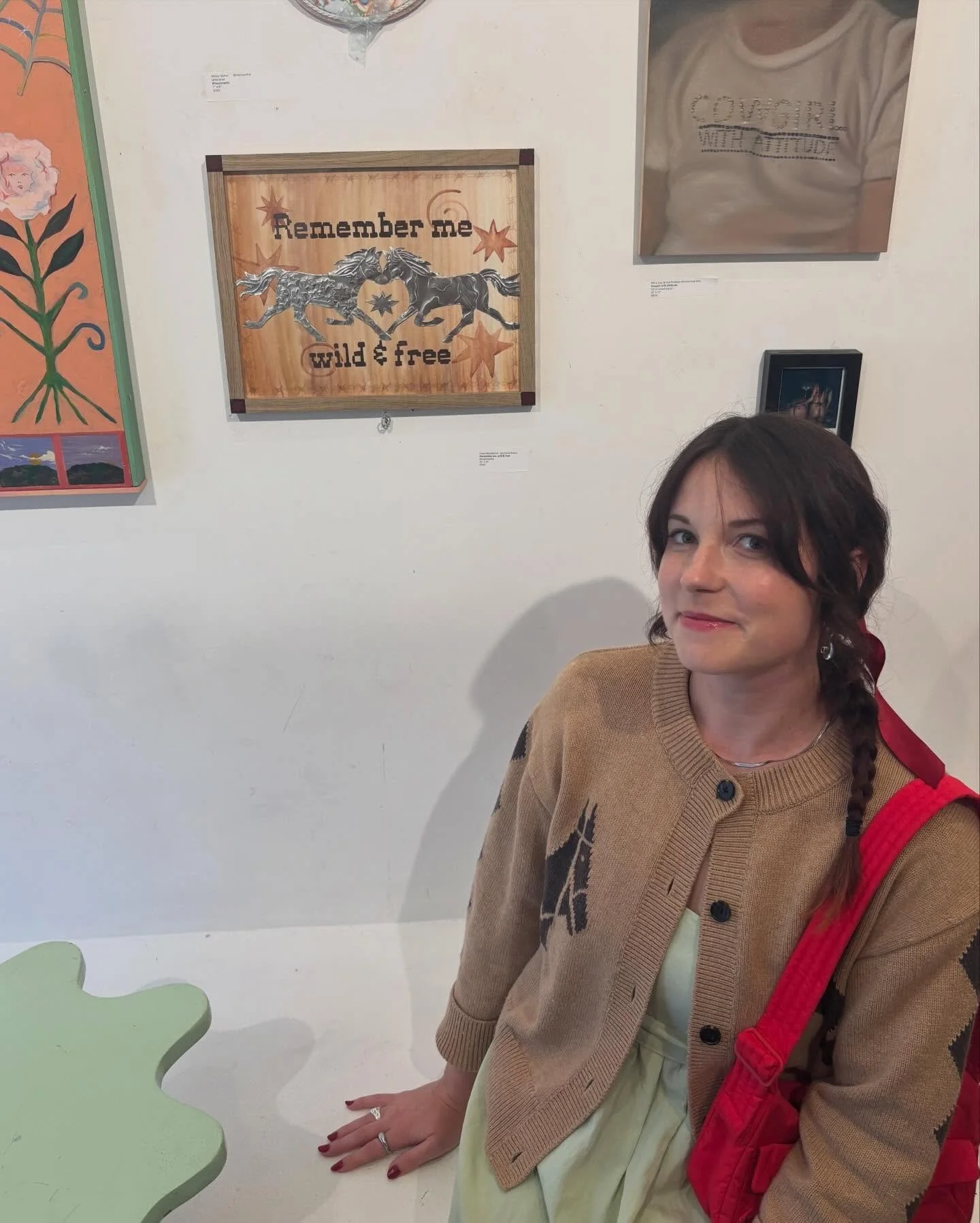 Opening night for &ldquo;horse girl&rdquo; was such a special night and a unique opportunity to showcase our love for these magical creatures. It was also a crazy full circle moment to be in an art show with my sister, creating work about our horse g