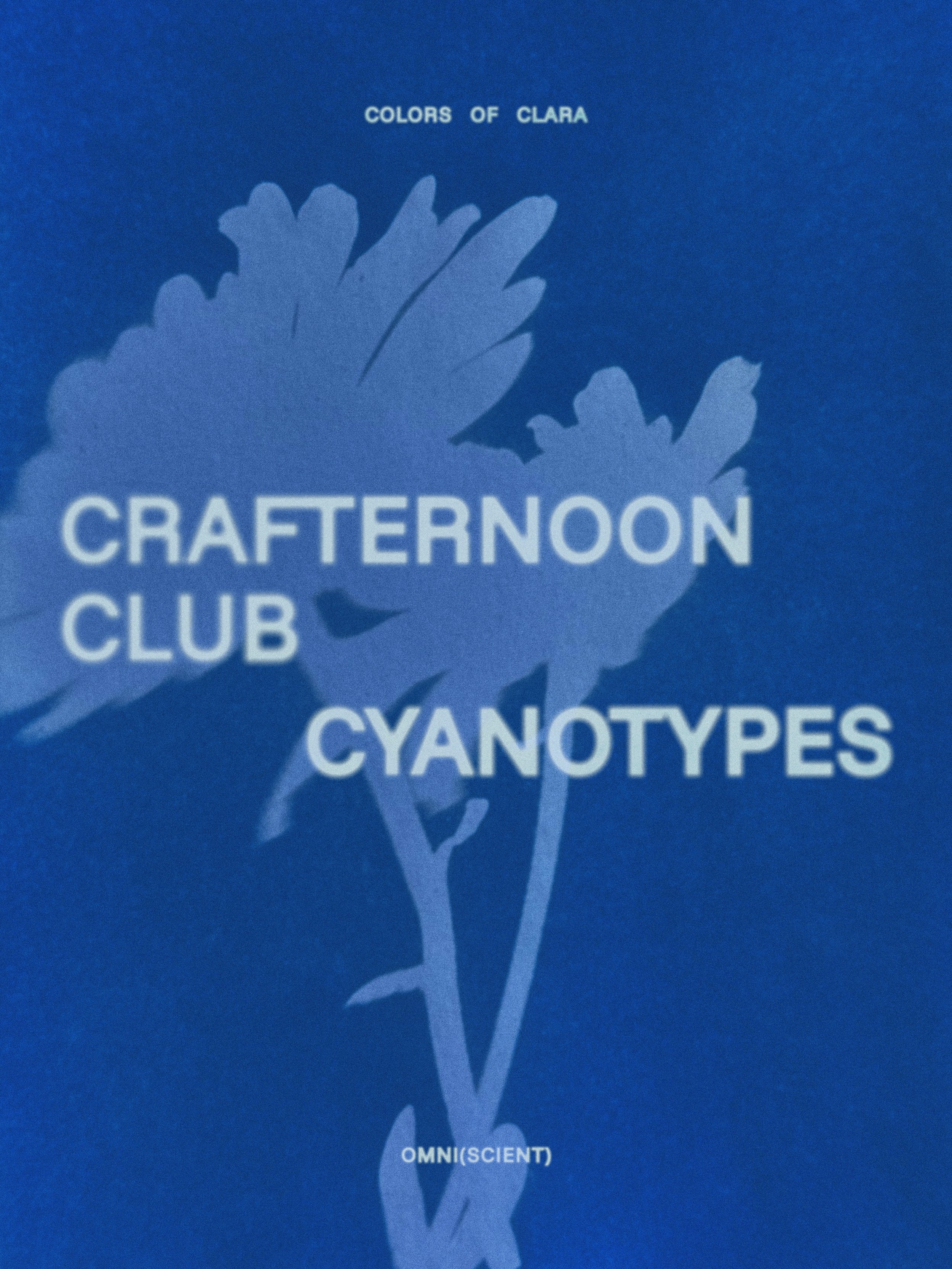 Crafternoon Club: Cyanotypes