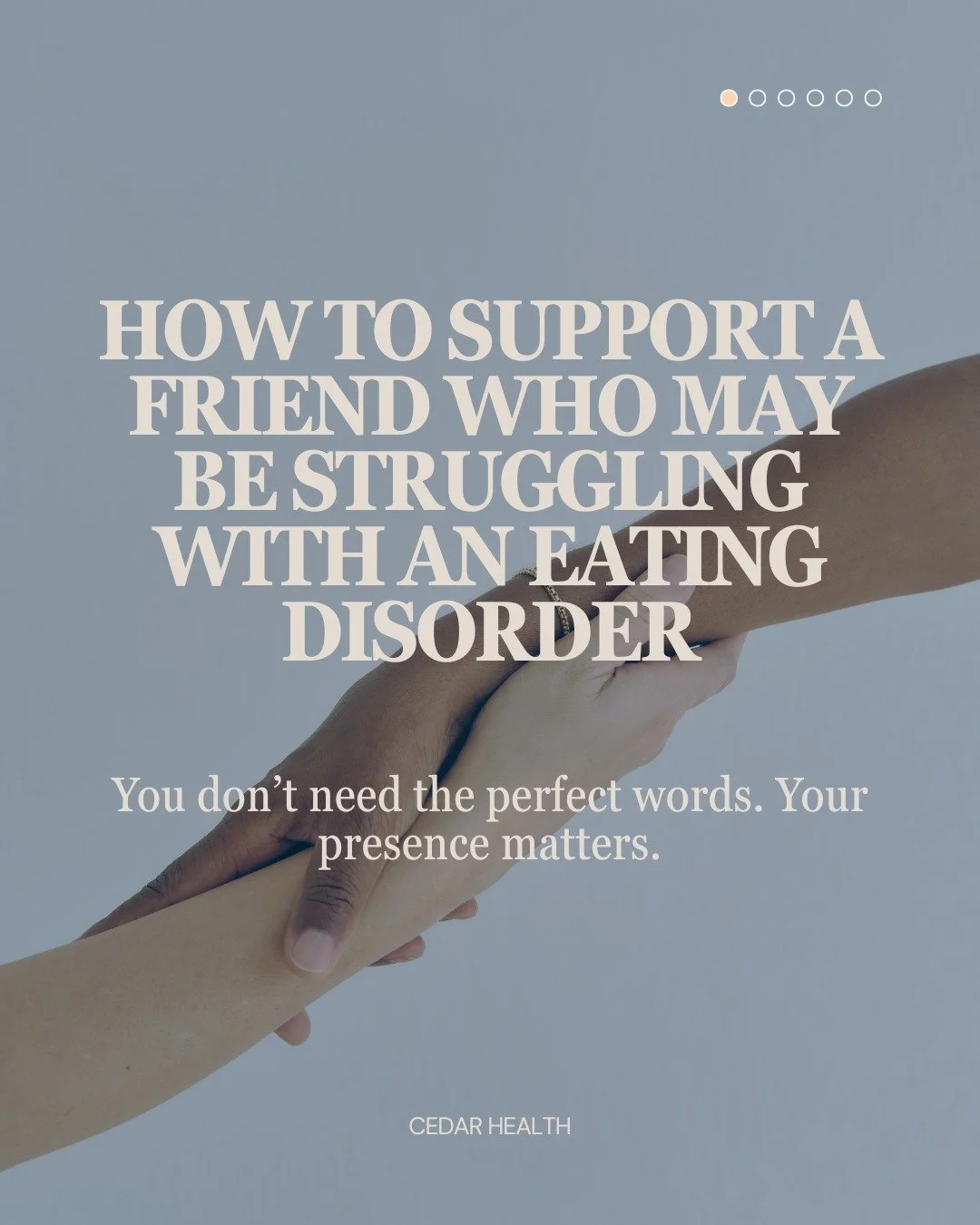 Supporting a friend doesn&rsquo;t require perfect words or answers.
Often, what helps most is listening, staying consistent, and letting them know they&rsquo;re not alone.

You don&rsquo;t have to fix anything to be supportive.
Showing up, in small, 