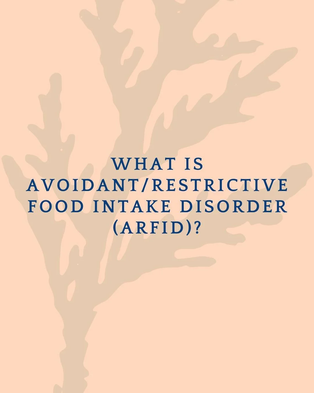 ARFID is often misunderstood and frequently dismissed, which delays support for many individuals and families.
Awareness matters because this diagnosis deserves the same seriousness, validation, and access to care as any other eating disorder.
With i