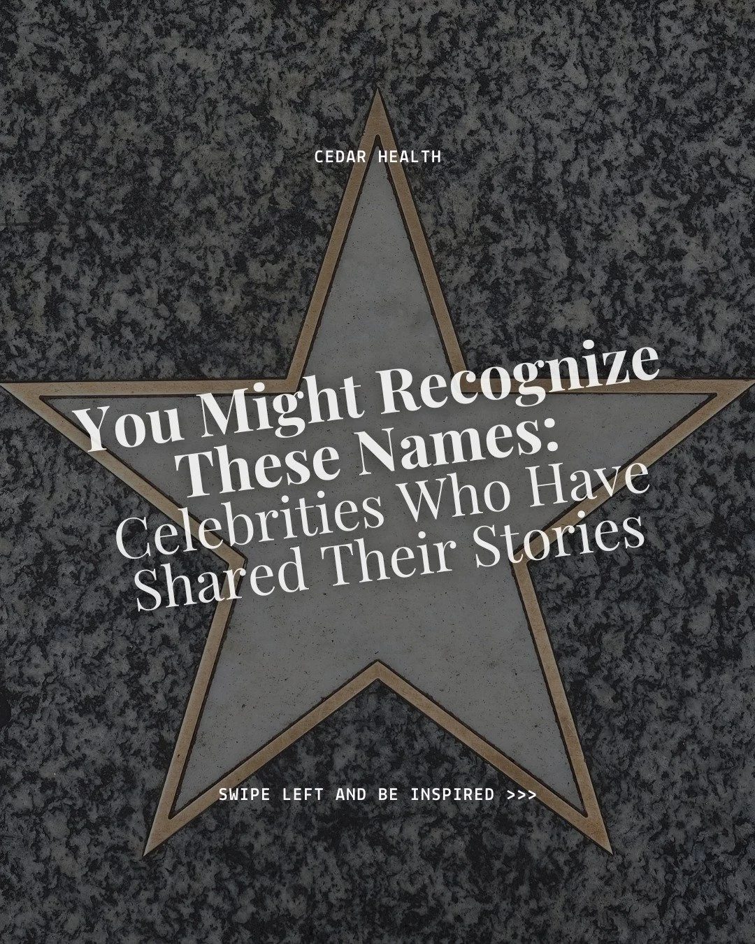 Eating disorders don&rsquo;t have a &ldquo;look.&rdquo;

They can affect anyone regardless of success, fame, or appearance.

When people speak openly about their experiences, it helps break stigma and reminds others that they&rsquo;re not alone.

Rec