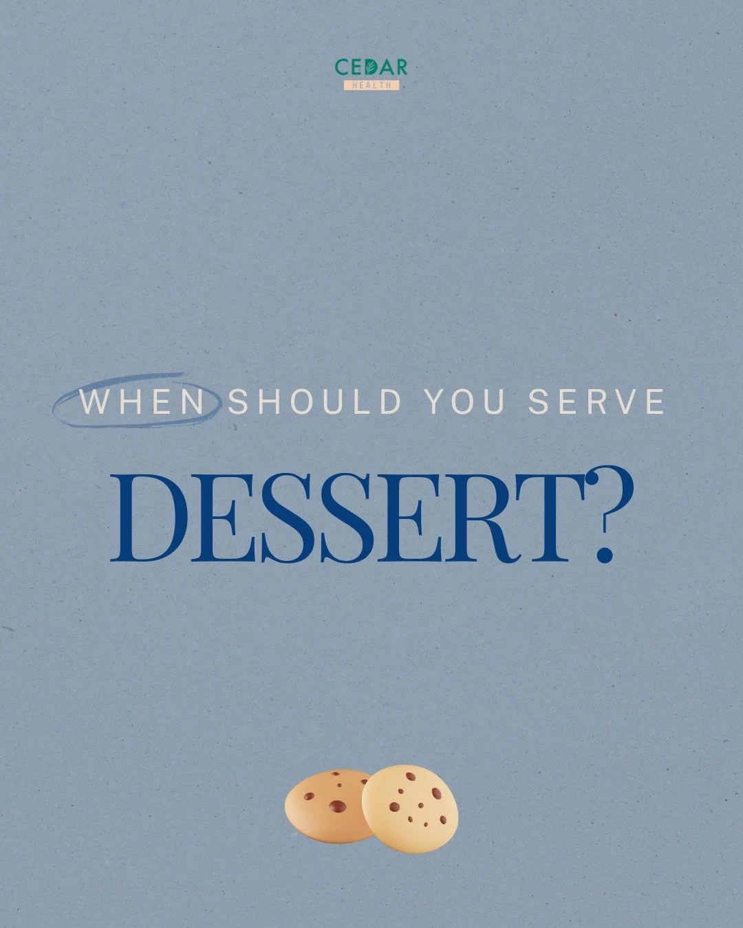 Many of us grew up with strict rules around dessert.

&ldquo;Finish dinner first.&rdquo;
&ldquo;Only on special occasions.&rdquo;
&ldquo;You have to earn it.&rdquo;

But food doesn&rsquo;t need to come with rigid rules.

Dessert can fit into meals, s