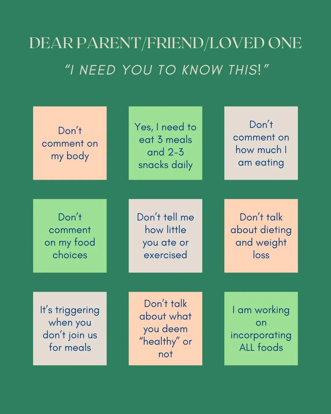Do you find it hard to tell a parent, friend, or loved one how to support you? 
Share this post with them to show them how to support you.

Recovery is already loud. There&rsquo;s already a voice questioning, criticizing, second-guessing.

What I nee