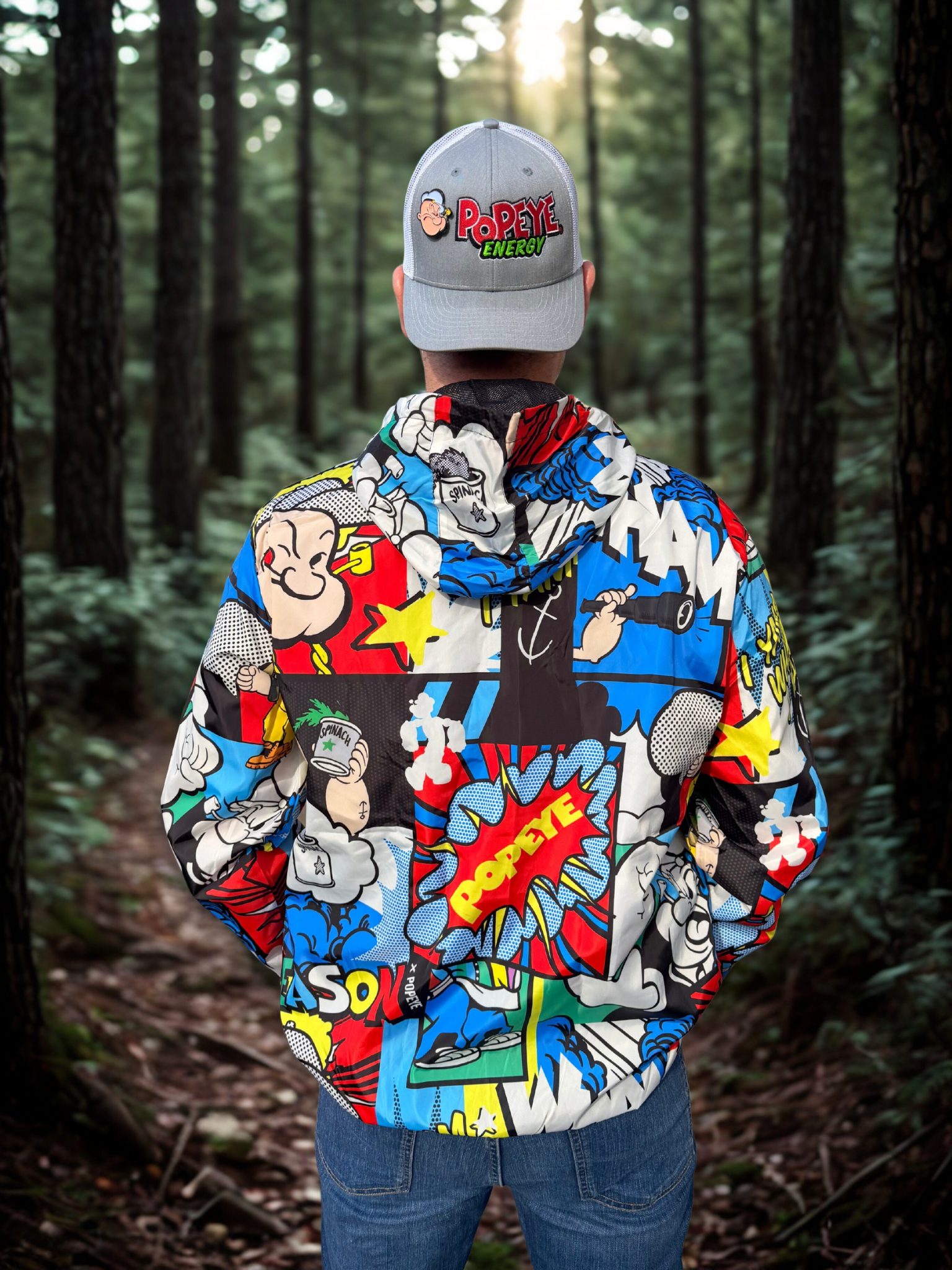 Popeye X Reason windbreaker