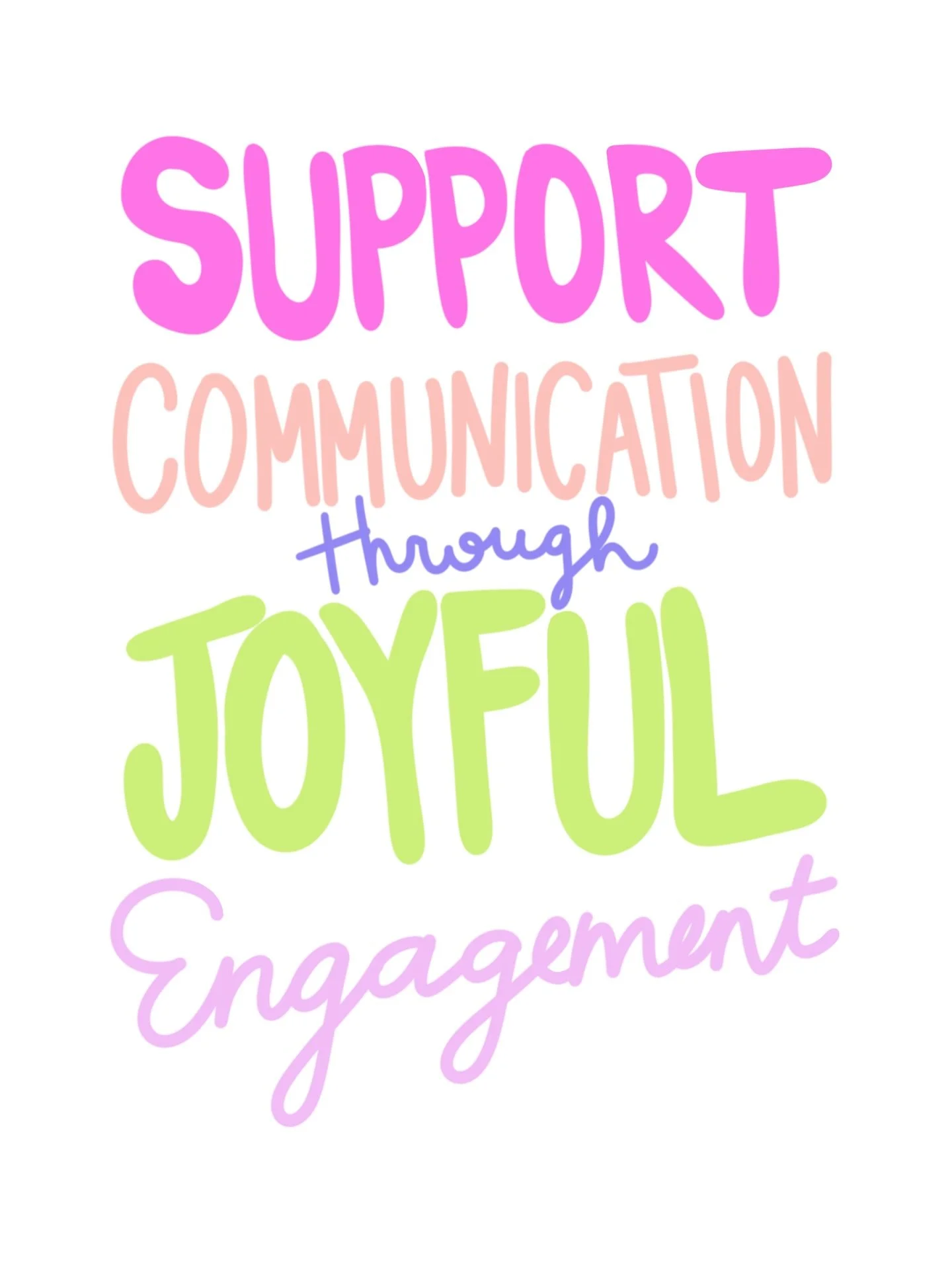 These are the words I try to live by in my speech therapy sessions. #slp #speechtherapy #speechtherapist #preschool #neurodiversity