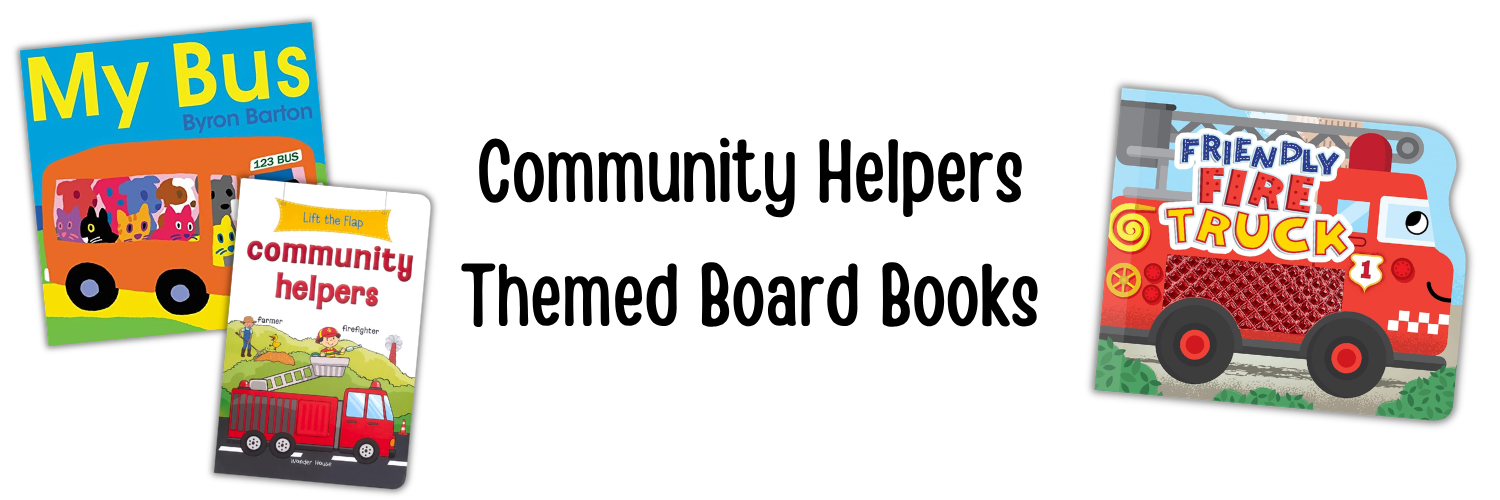 community helpers themed board books