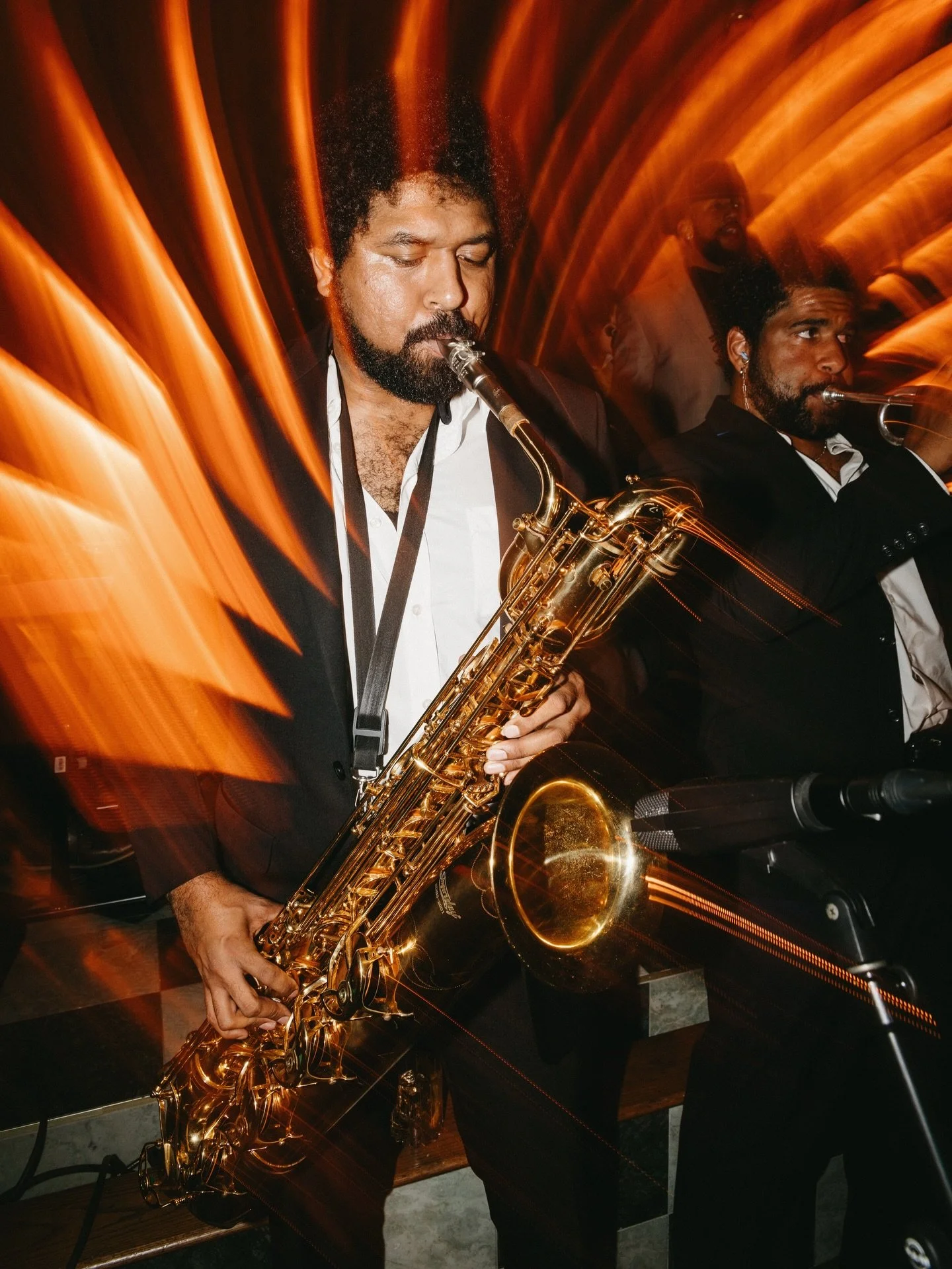 Jehlad&rsquo;s Tribute to Stax Records at @loulousclub 🐆🎷🎺🥁🎹🎼👐🏼 #madewithlightroom
