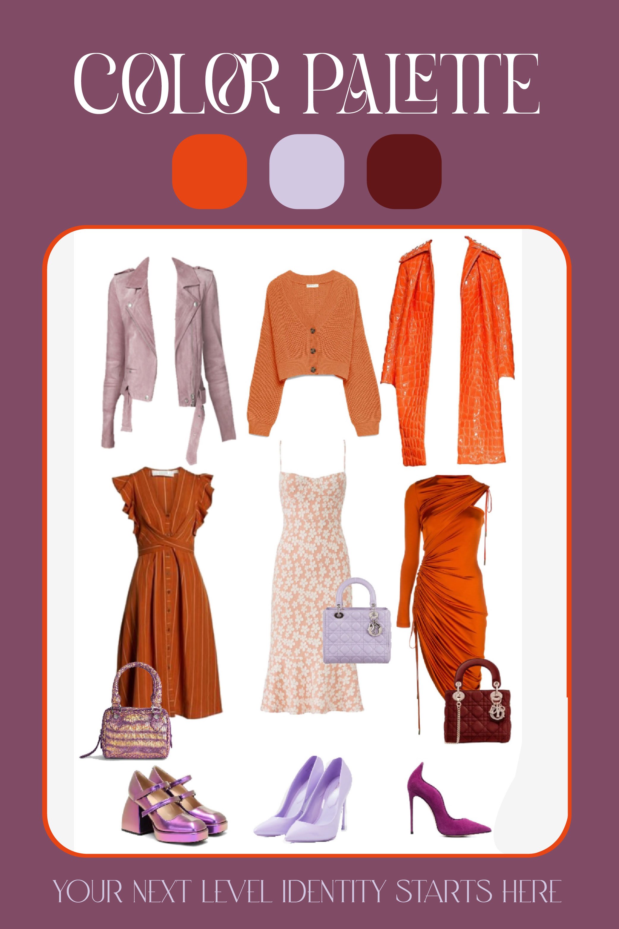Color Palette - Build your new wardrobe