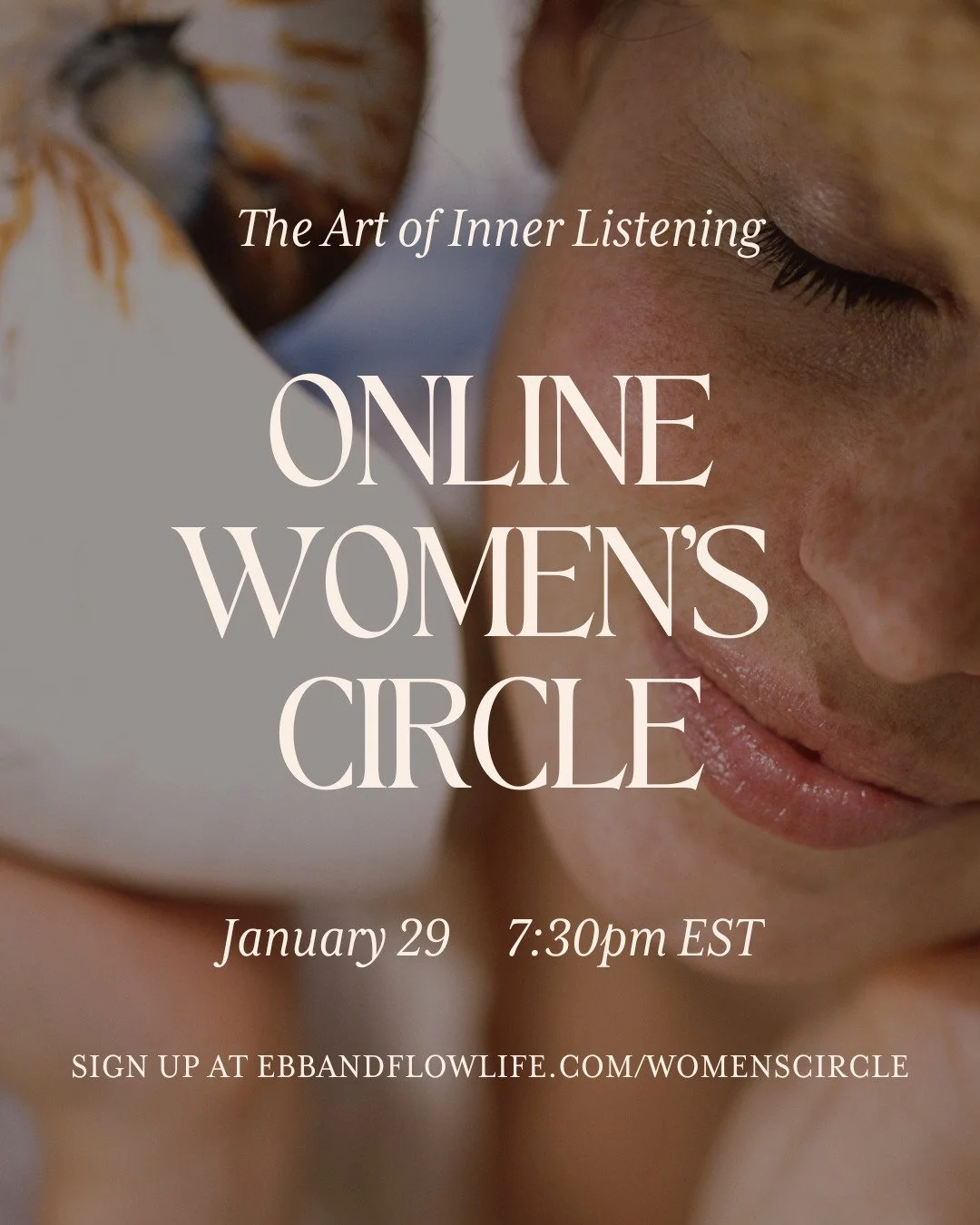 🐚The Art of Inner Listening 🐚 
A women&rsquo;s circle to begin the year in deep alignment

As we step into a new year, this circle invites you to slow down, soften, and turn inward &mdash; to listen to the quiet guidance that lives beneath the surf