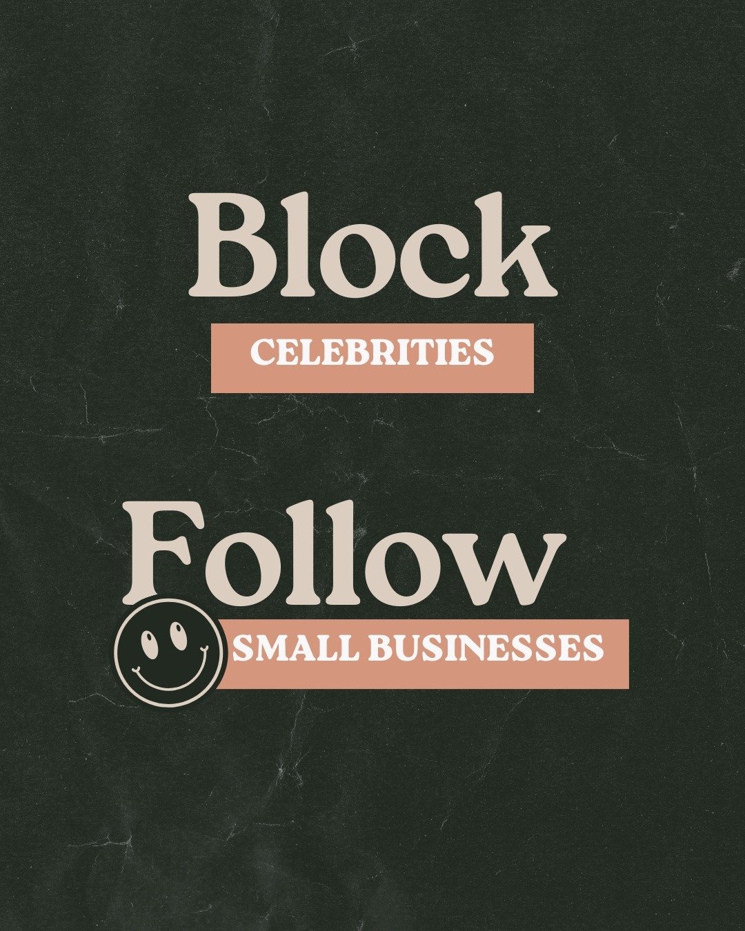 Because your follow means more to a small business than it does to Kim K. 

#blockcelebrities #blockcelebrities2024 #smallbusiness #smallbusinessownwer