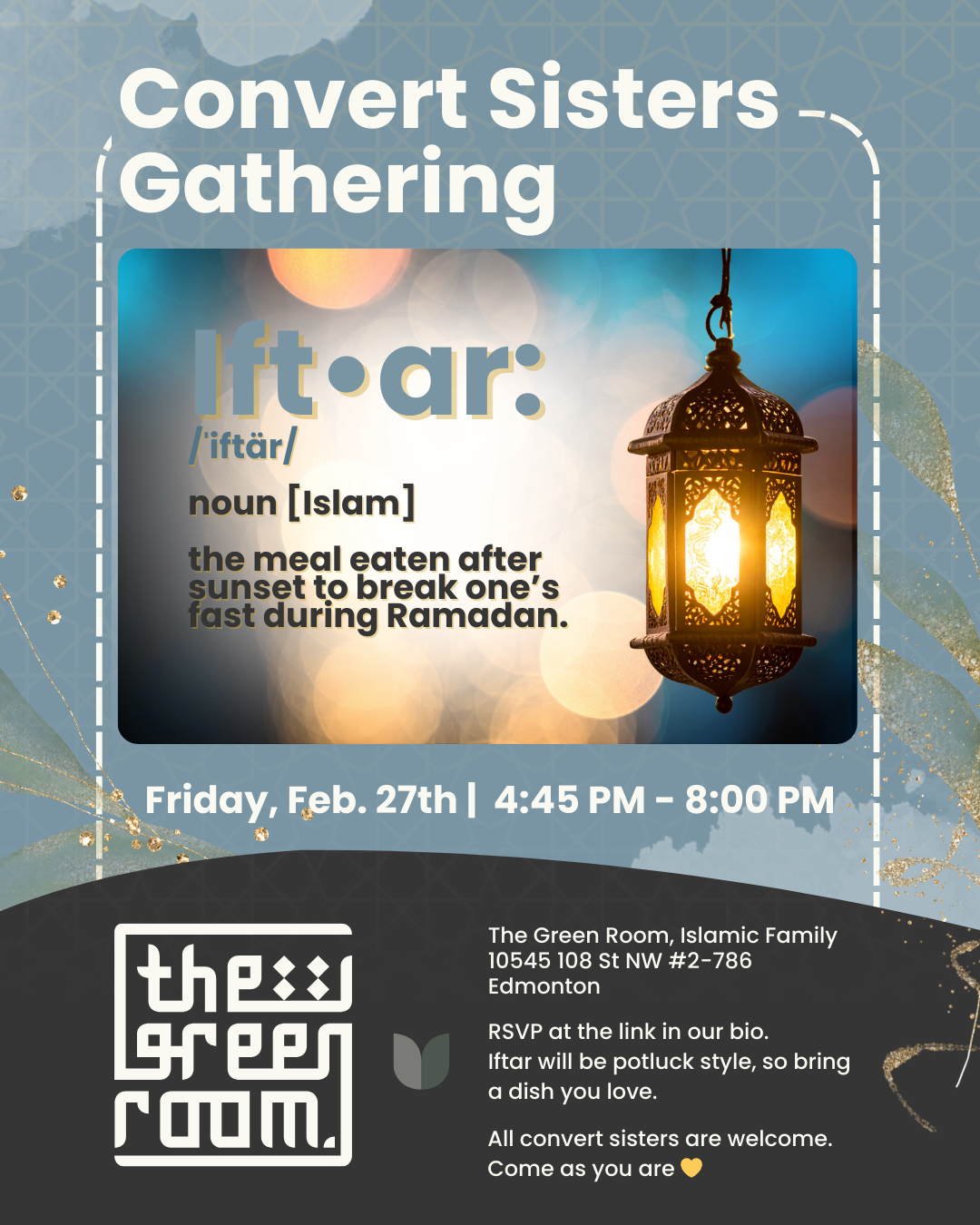 Convert Sisters Iftar 