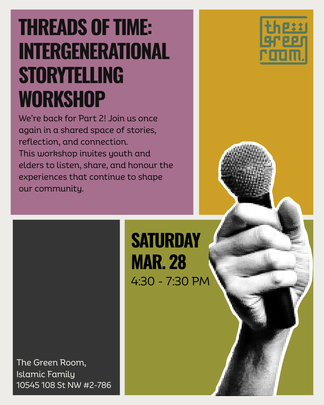 Threads of Time #2 (Intergenerational Storytelling Workshop)