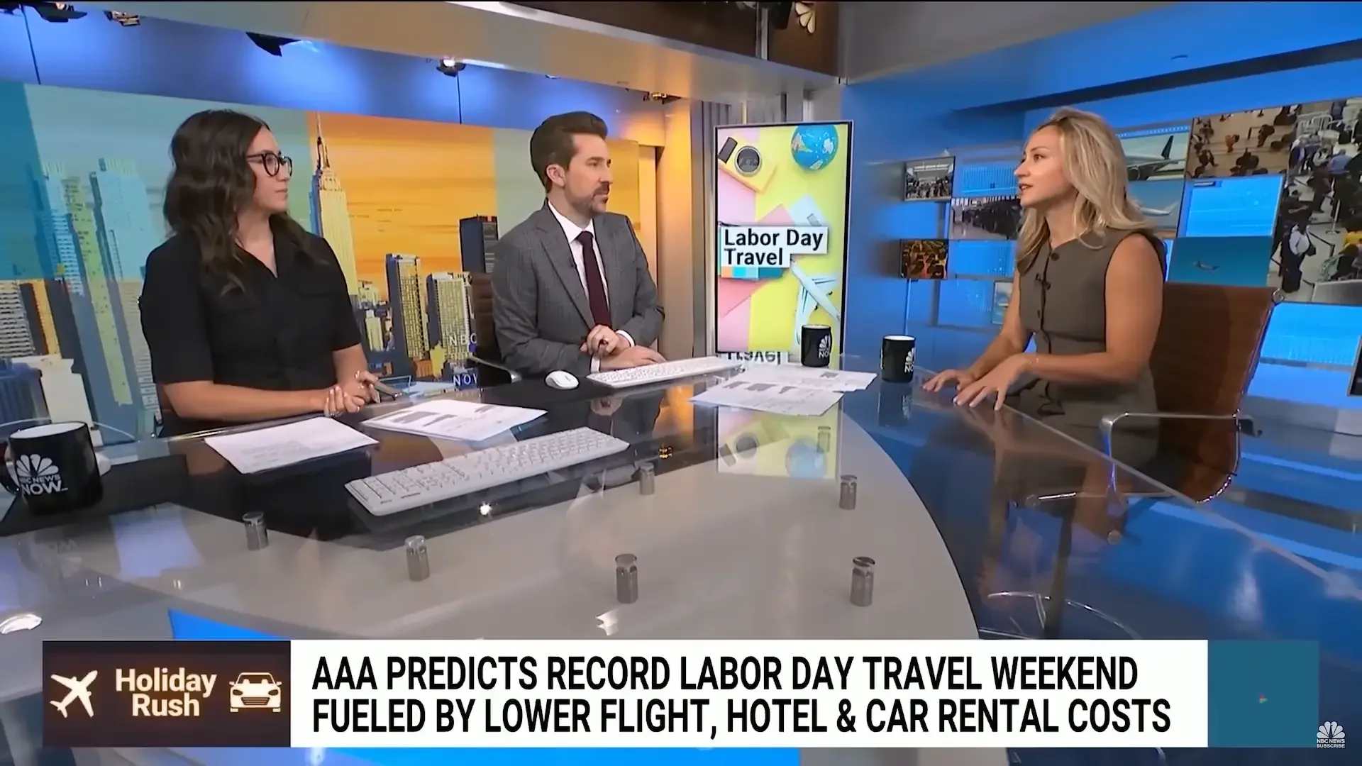 Katy Nastro appearing on NBC Morning News