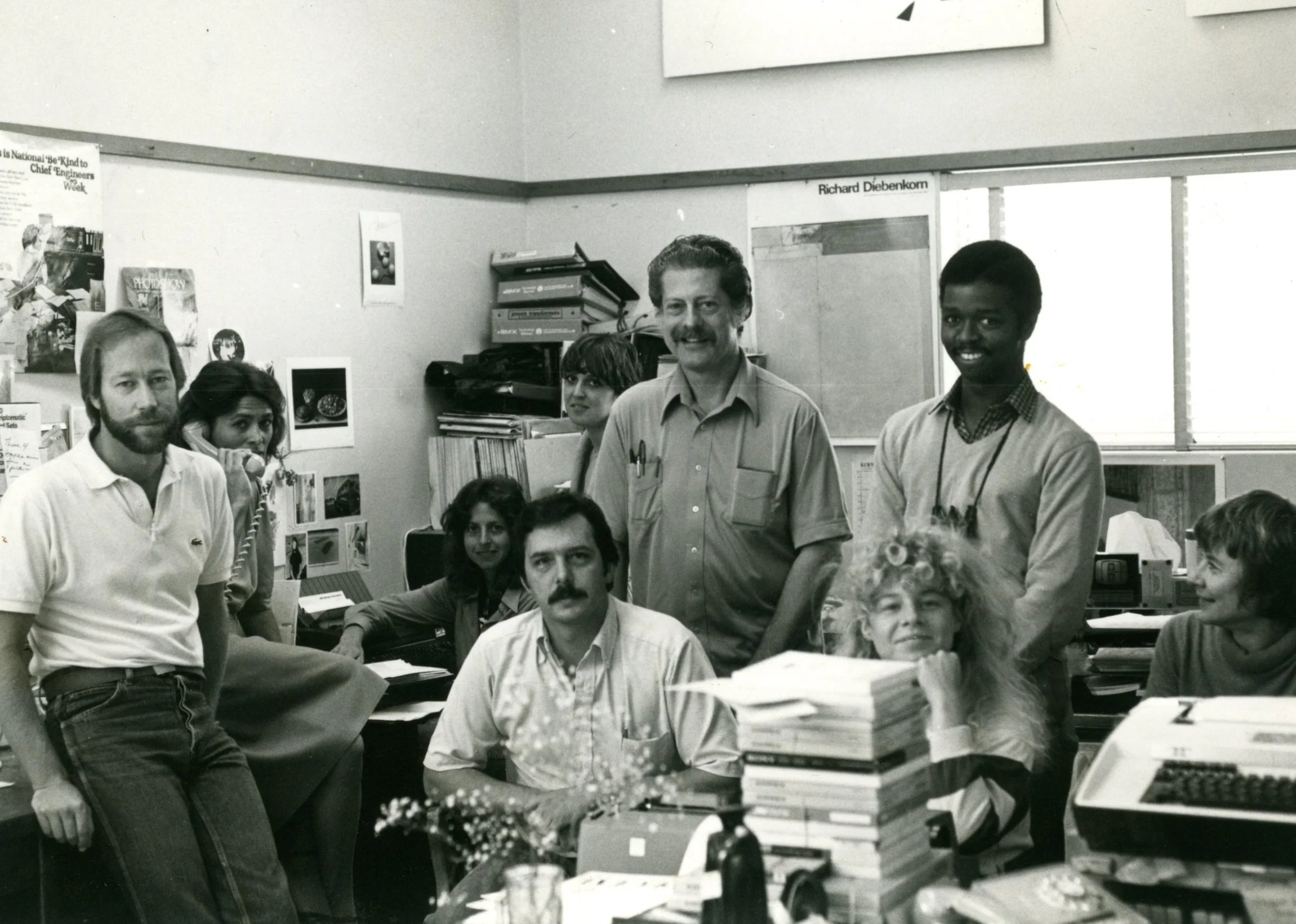 KCRW Staff - early days