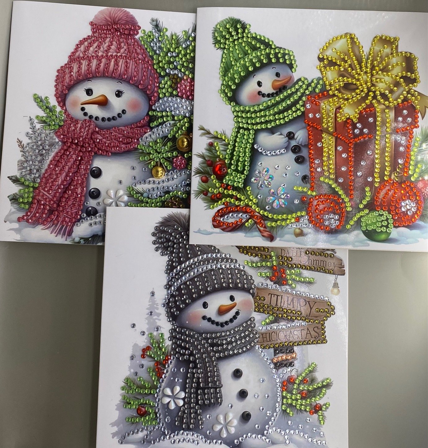 Walkin' in a Winter Wonderland (3 cards)