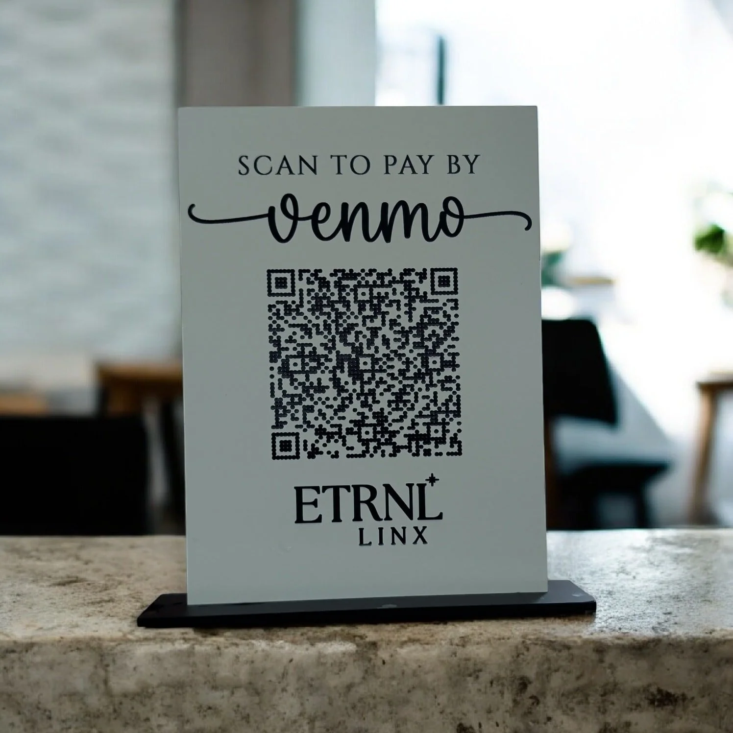 Scan. Pay. Done. 💥

Custom Venmo QR payment signs made by LaseHaven &mdash; clean design, durable materials, and fully branded for your business.

Perfect for events, counters, and pop-ups across central MN.

📲 Want one? DM us or hit the link in bi