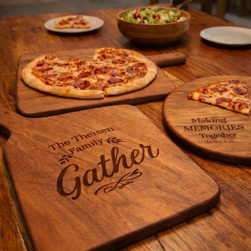 Pizza is our family&rsquo;s favorite meal 🍕
It&rsquo;s simple, cozy, and usually shared around the table together.

That&rsquo;s why we love creating custom kitchen pieces made for moments like these&mdash;where food brings everyone together and mem