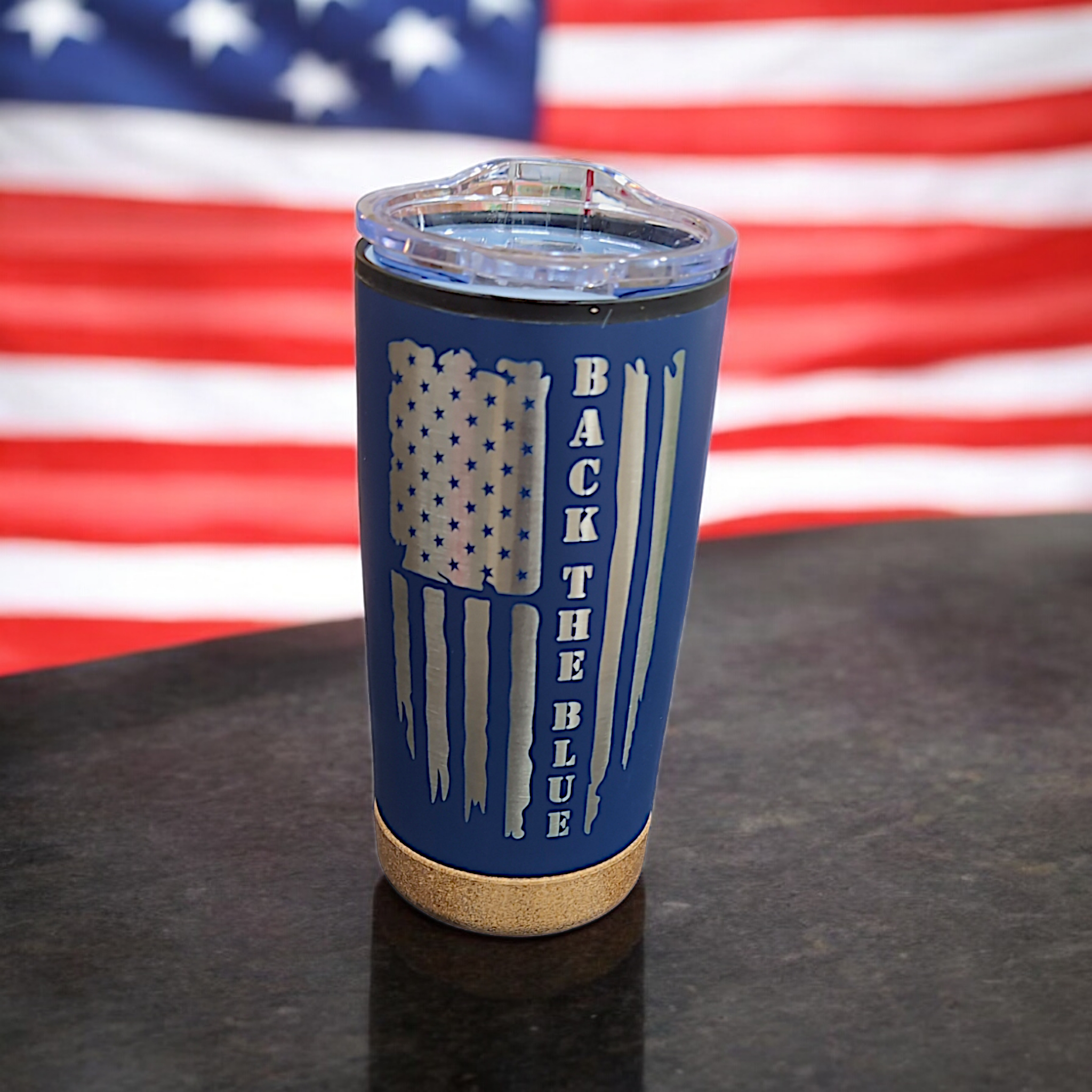 Back the Blue Tumbler