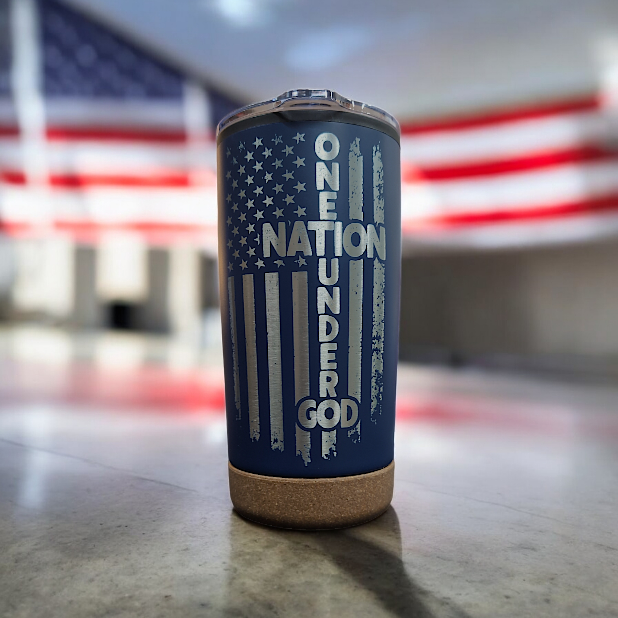 One Nation Under God Tumbler