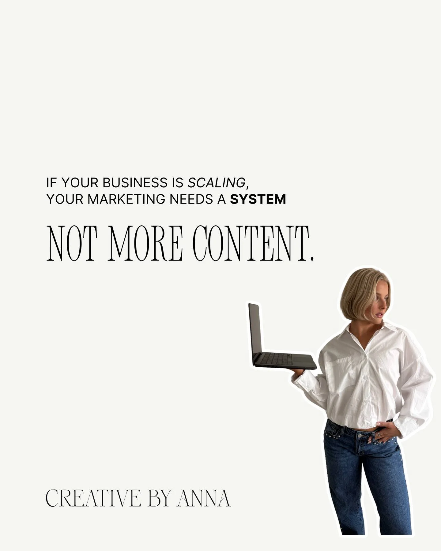 Most brands are out here posting every day.
Showing up consistently.
Staying on top of trends.

Doing everything they were told would work.
And still...

the DMs are quiet.
The inquiries aren't coming.
The follower count moves but the revenue doesn't