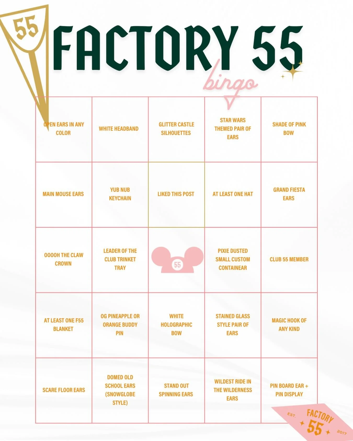 Who can get BINGO on today&rsquo;s post? 👀🤩 a fun little competition to get you into your collections today! Comment if you get bingo + we might a championship round on our hands for a prize! &bull;
&bull;
&bull;
#disneycollection #disneyears #bing