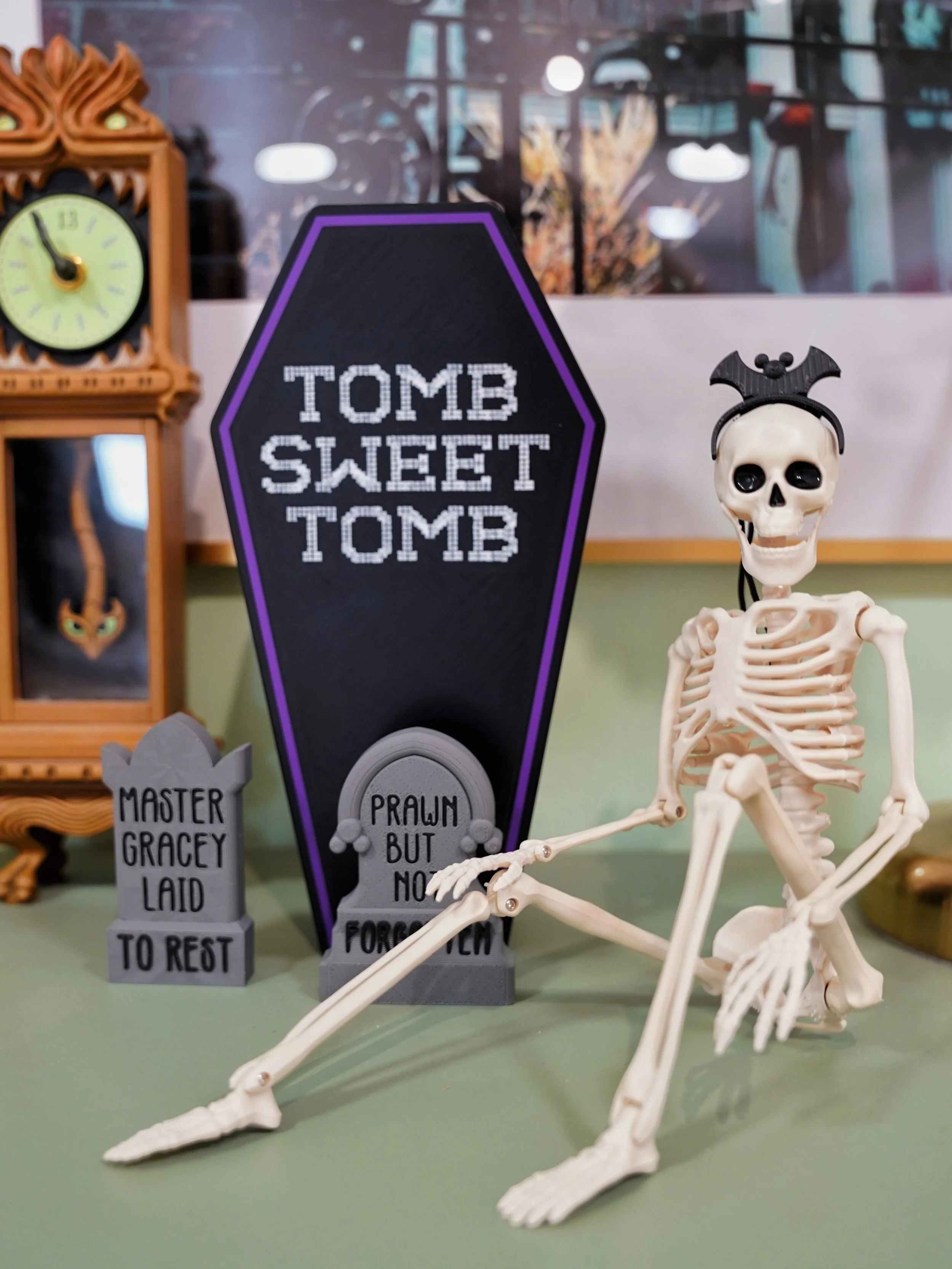 Our PSA of the weekend 🚨💀⚰️ Skelly whimsy is back and yall did not disappoint. Whimsy is alive and well here at Factory 55 and we&rsquo;re about to have our hands full with a week of boxing up these Skellies for you! THANK YOU THANK YOUUUU!!!! &bul