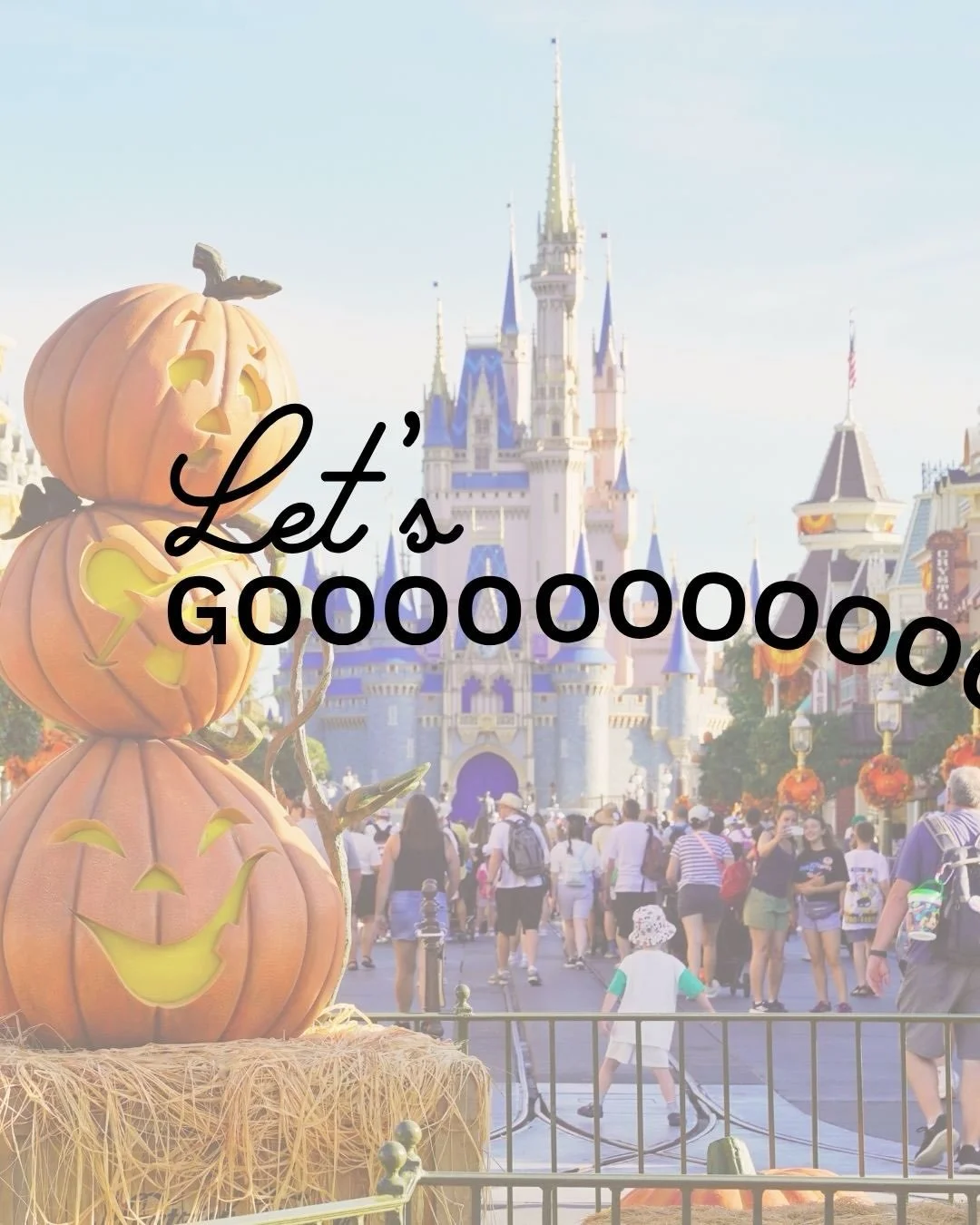 The four words we always love to hear 🐭✨🎃 get ready for a magical week on the feed- we&rsquo;re back in Walt Disney world! &bull;
&bull;
&bull;
#waltdisneyworld #disneyvacation #florida #magickingdom #disneyhalloween