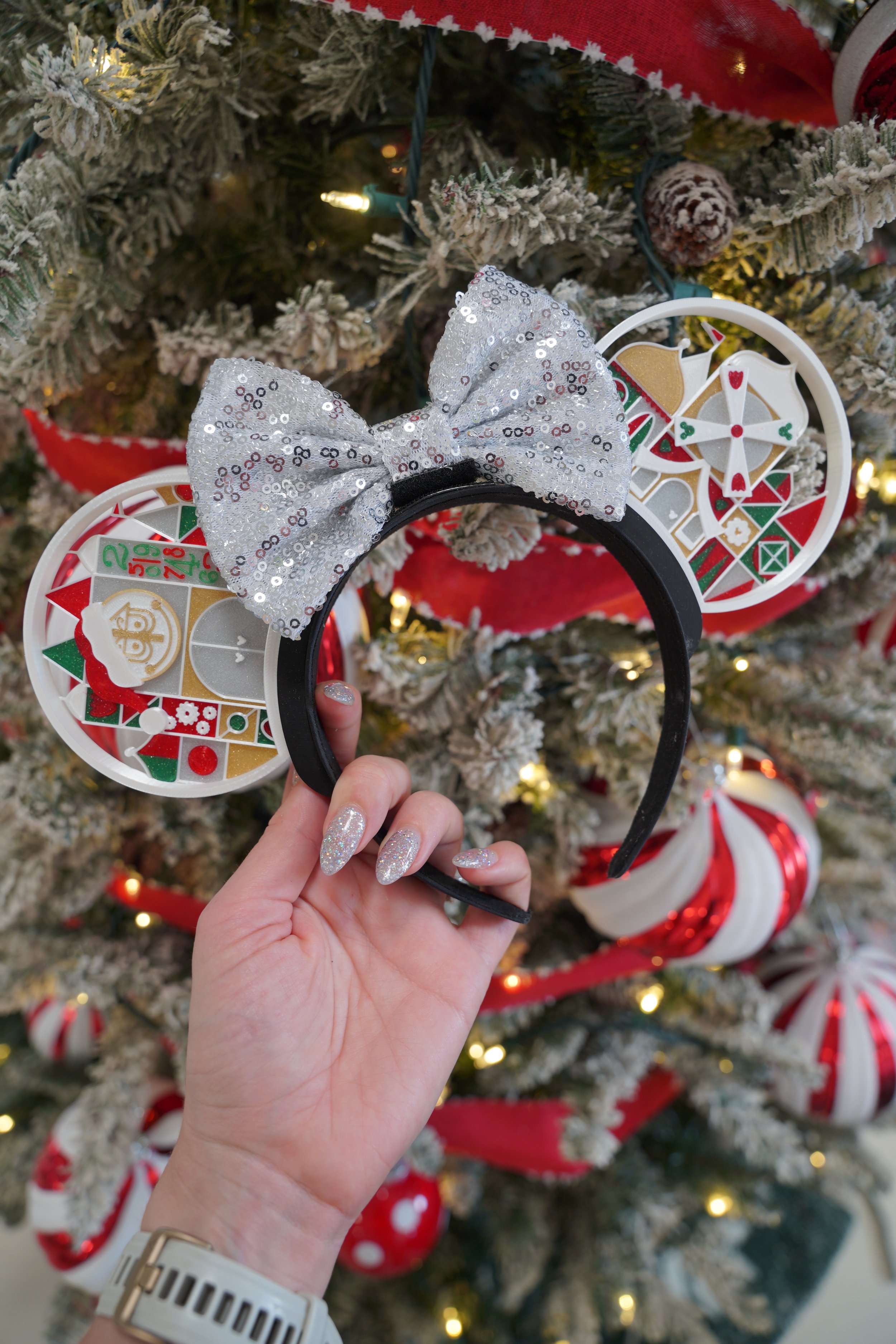 It's A Small World Holiday Interchangeable Ears