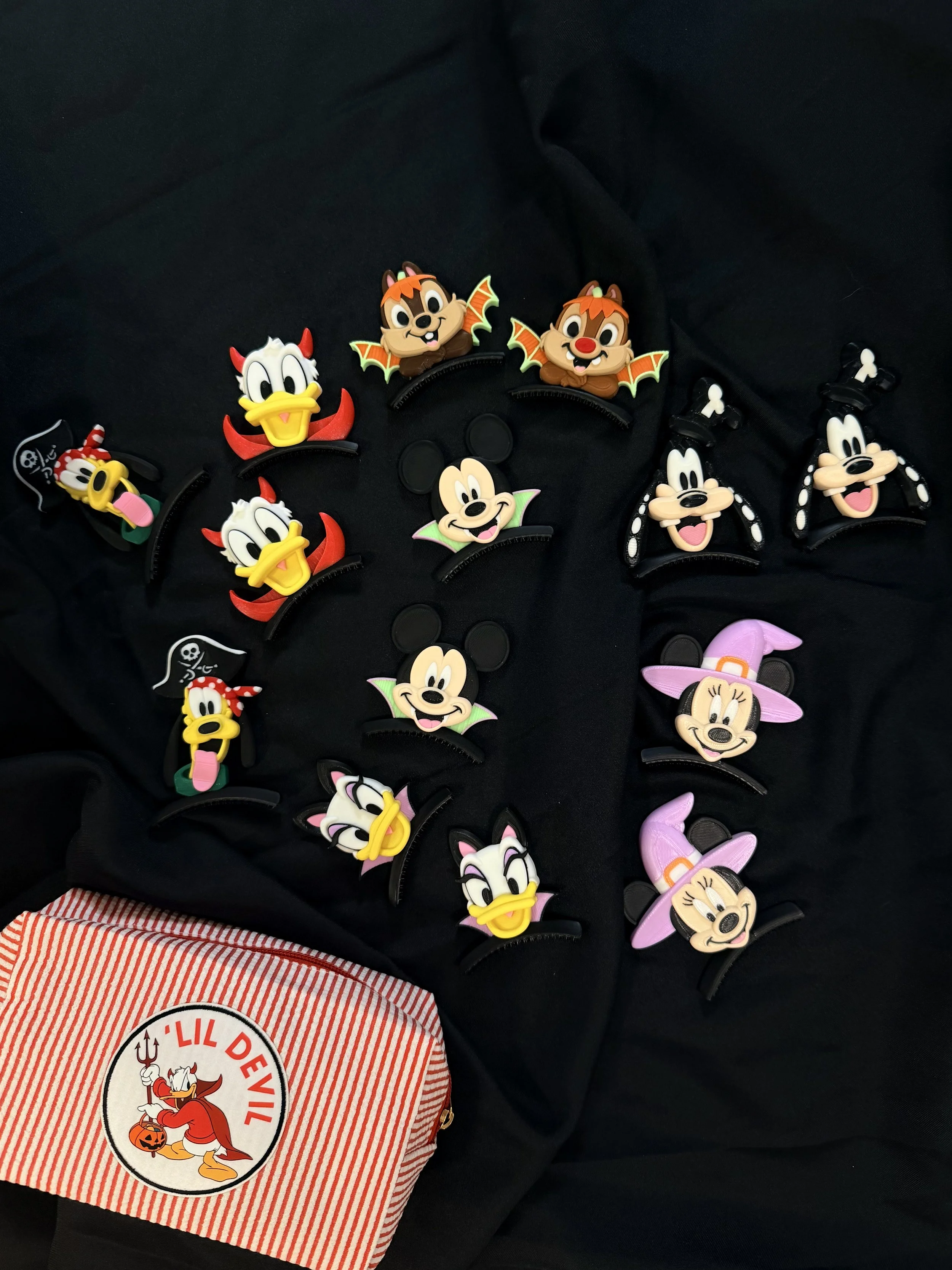 SPOOKY EDITION: Sensational Seven Interchangeable Ears (Set of 7 Pairs)