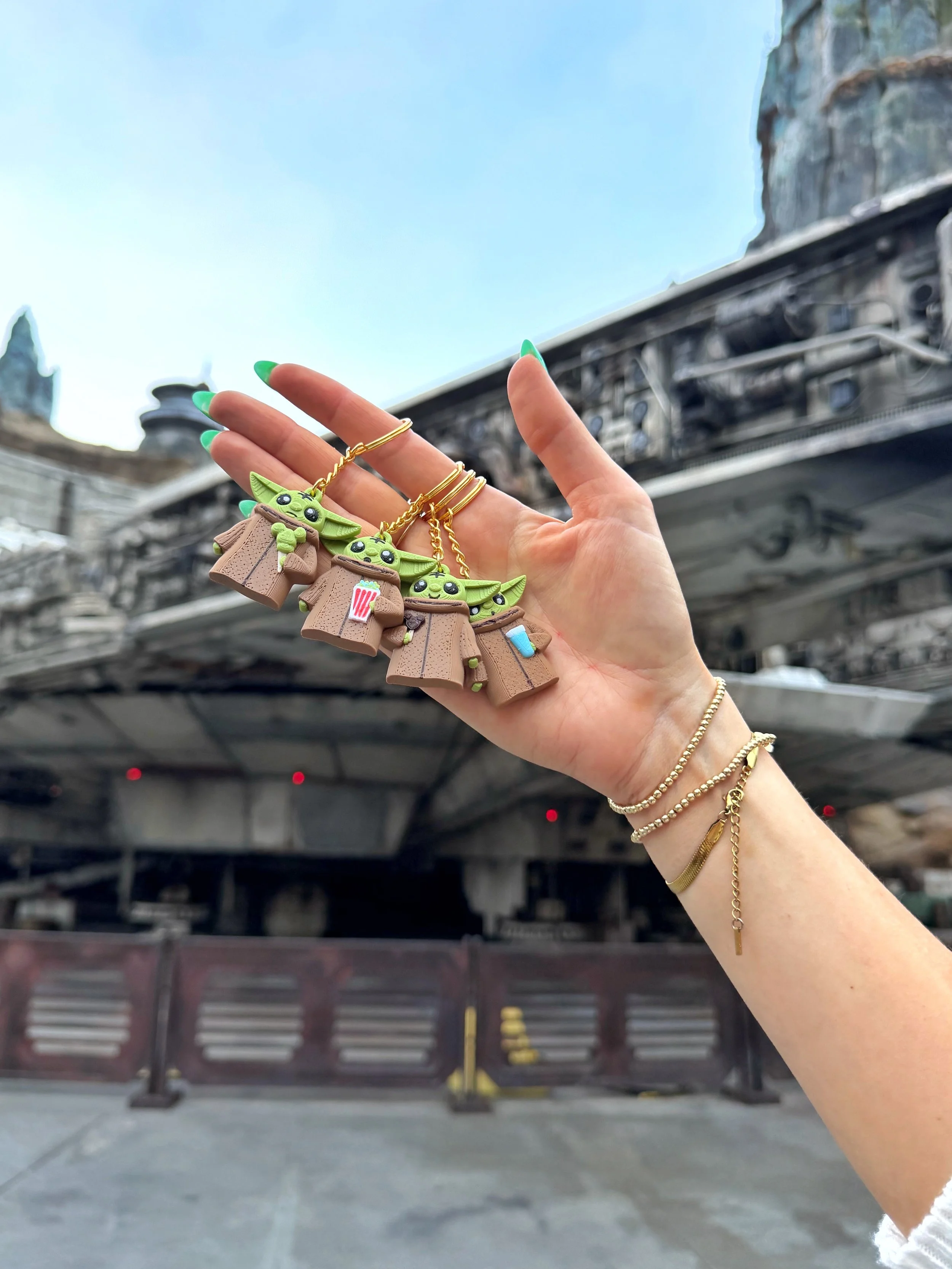 BB Yoda Snack Pack Keychain Collection (Set of 4)