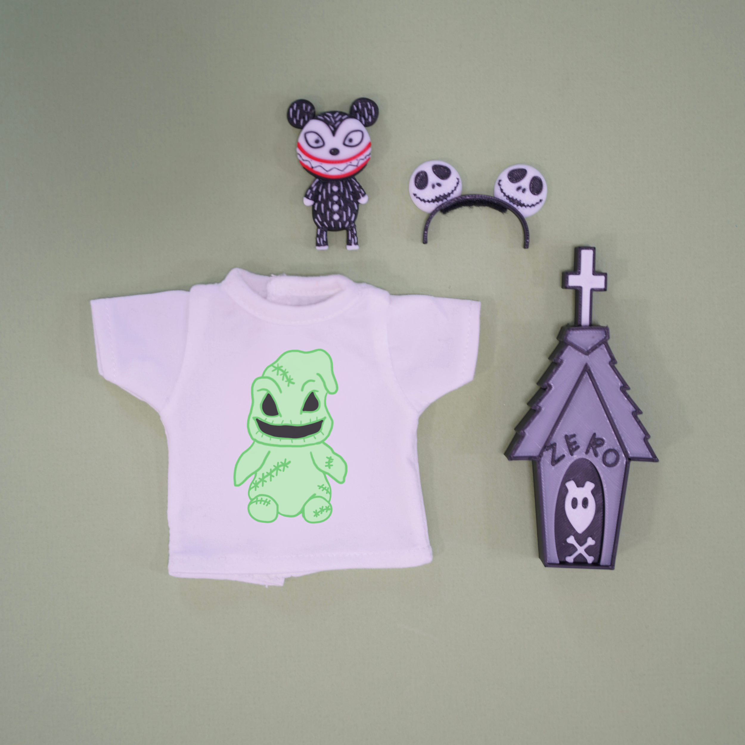 Pumpkin King Skelly Accessory Set