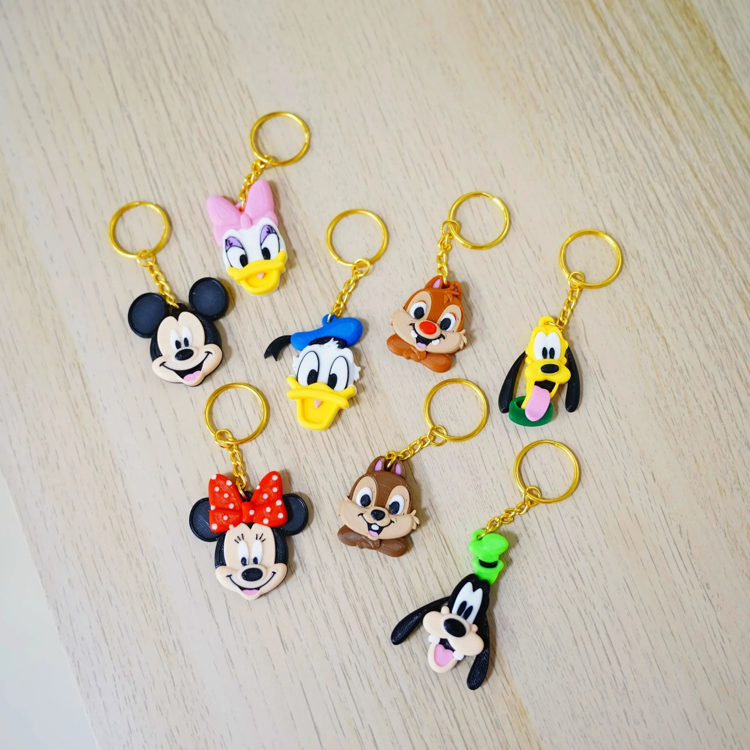 The Gang Keychain Collection (Set of 8)
