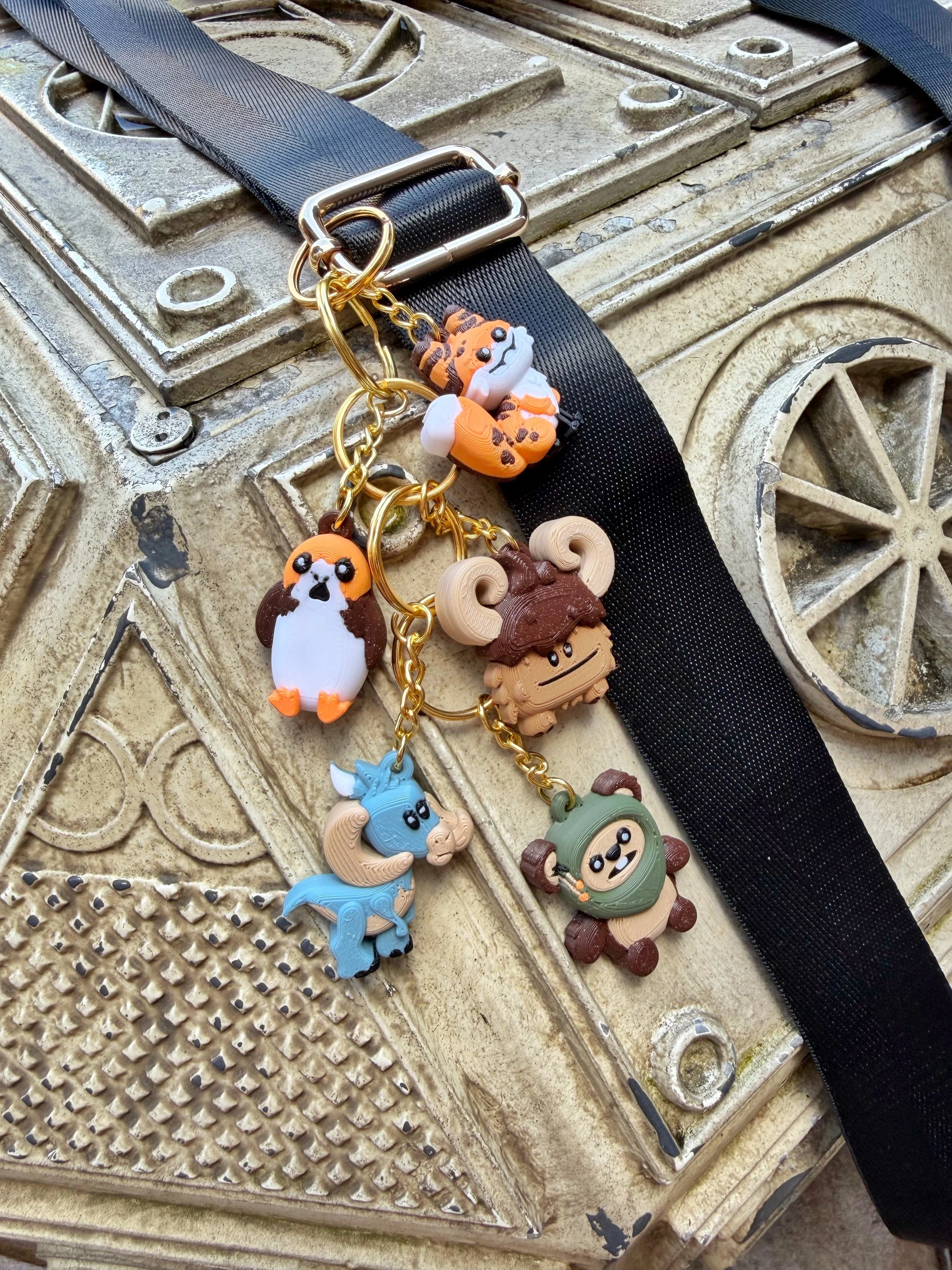 The Creatures Keychain Collection (Set of 5)