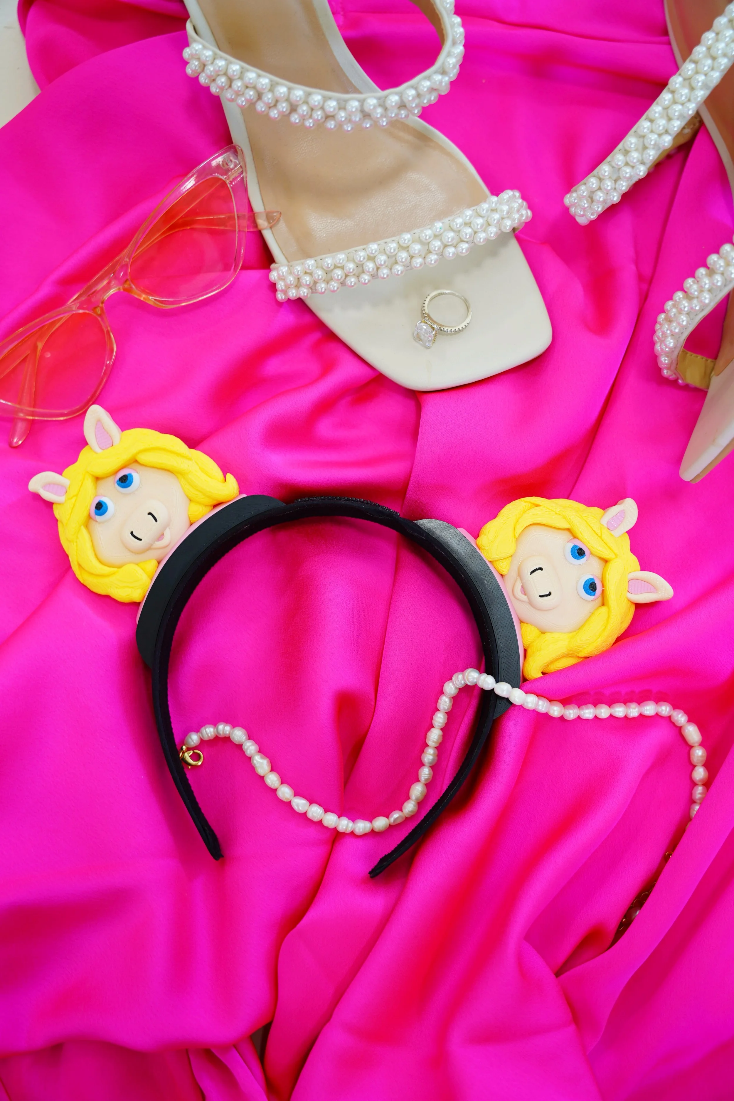 (mini) Miss Piggy Interchangeable Ears