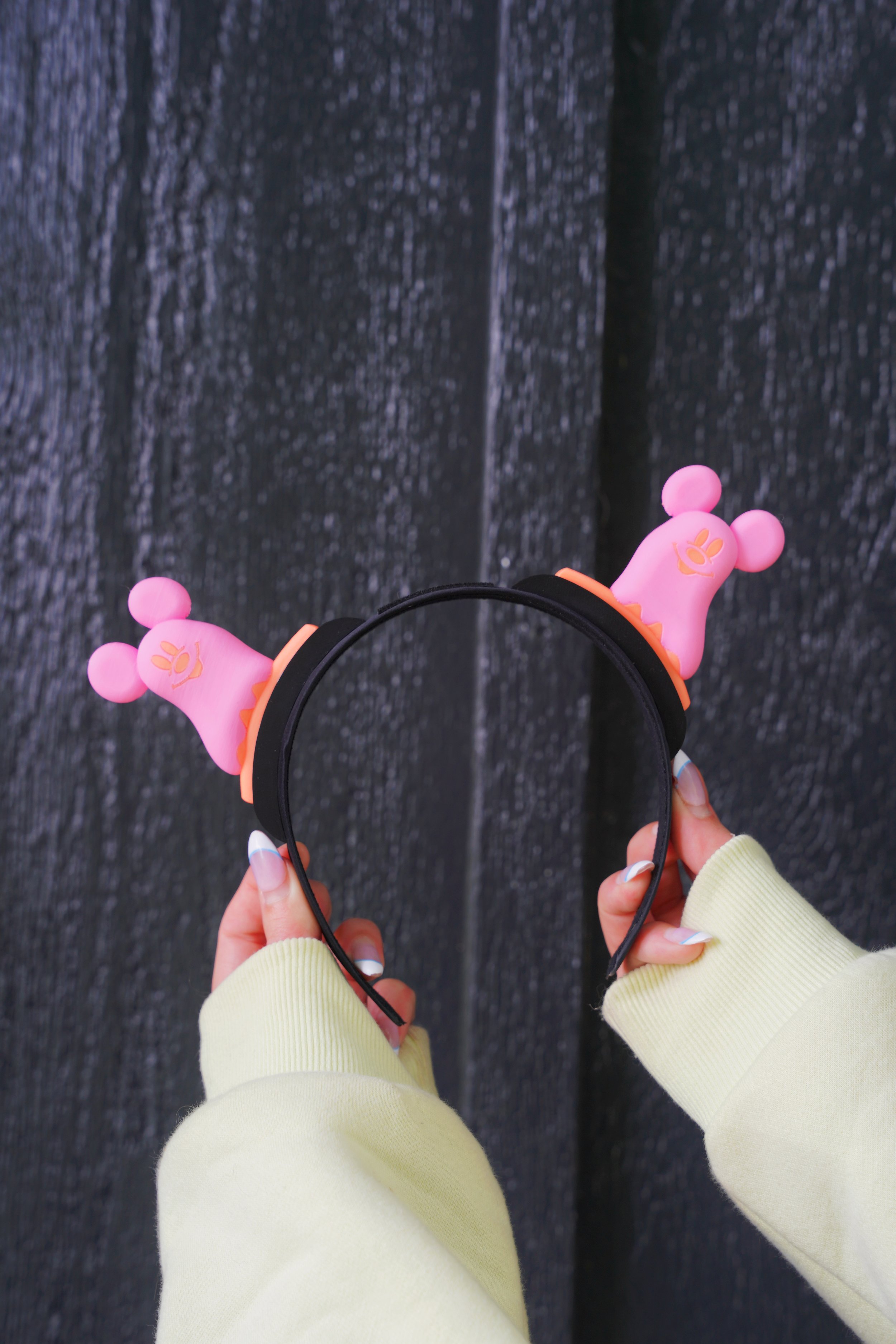 PINK- O-WEEN Mini Ghosts Interchangeable Ears