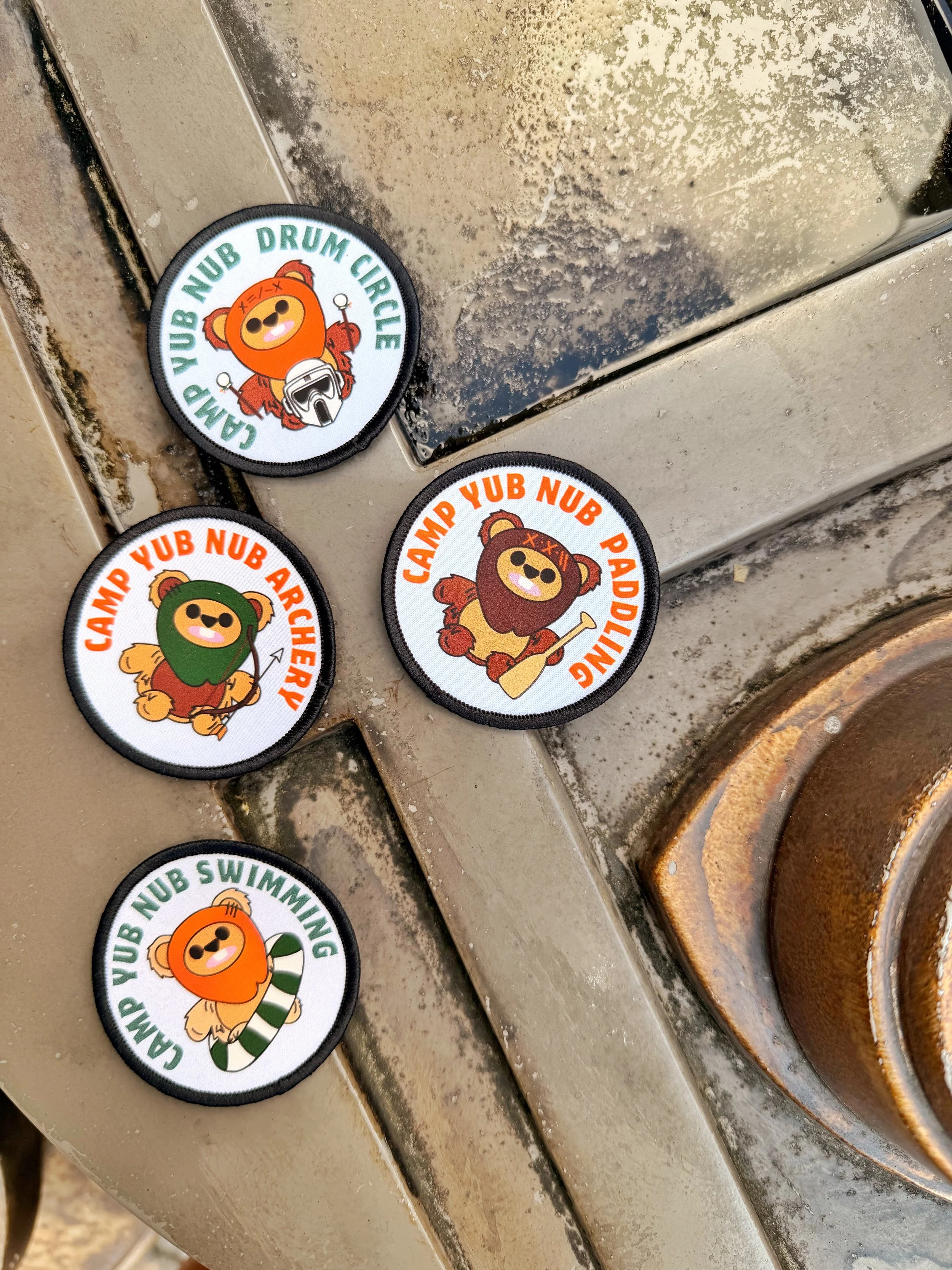 Camp Yub Nub Patch Collection (Set of 4)